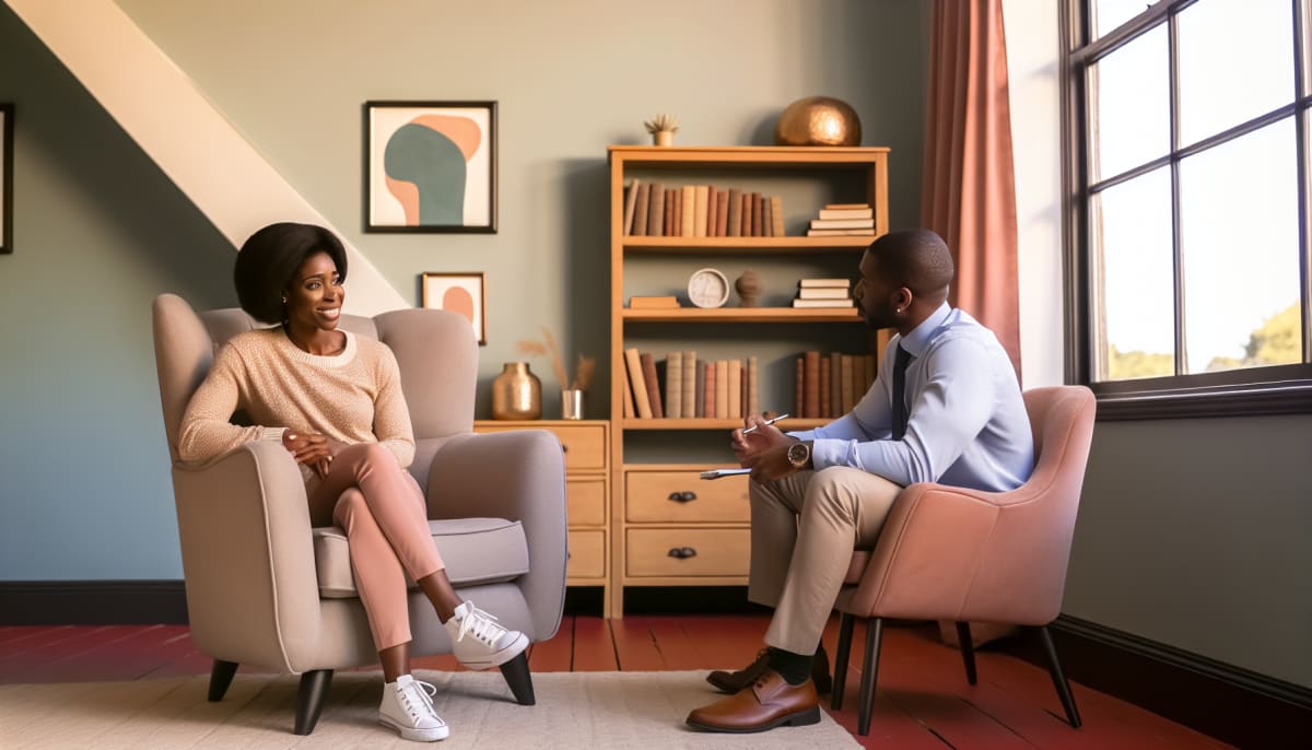Therapy session for anxiety treatment in San Francisco Bay Area