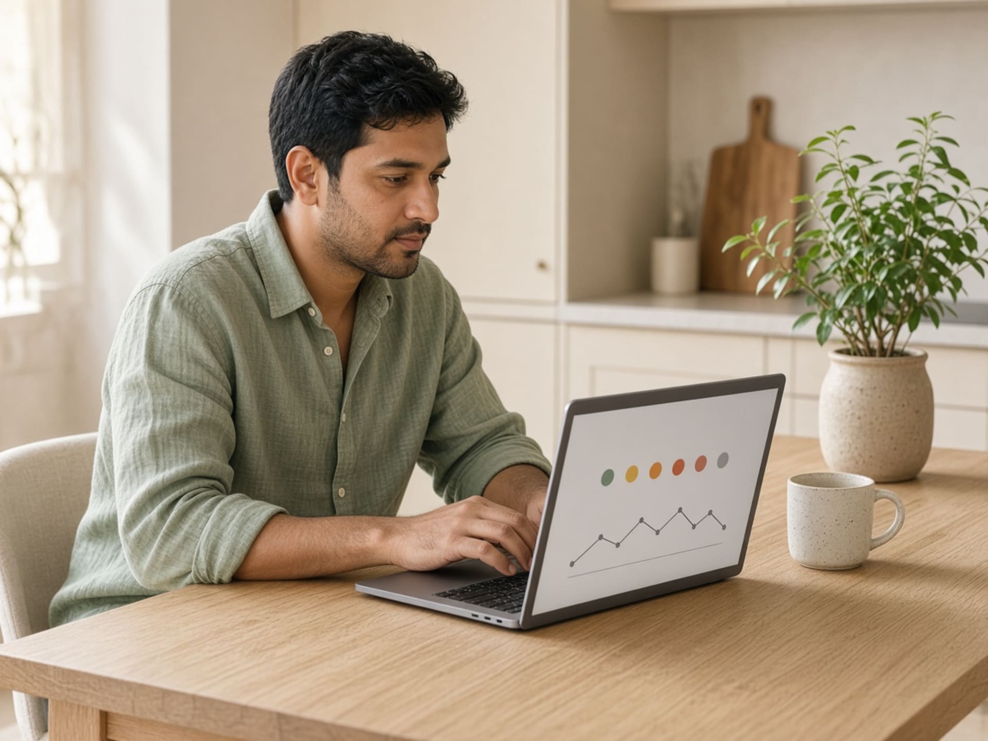 Free bipolar test and bipolar quiz on a laptop for online mood screening