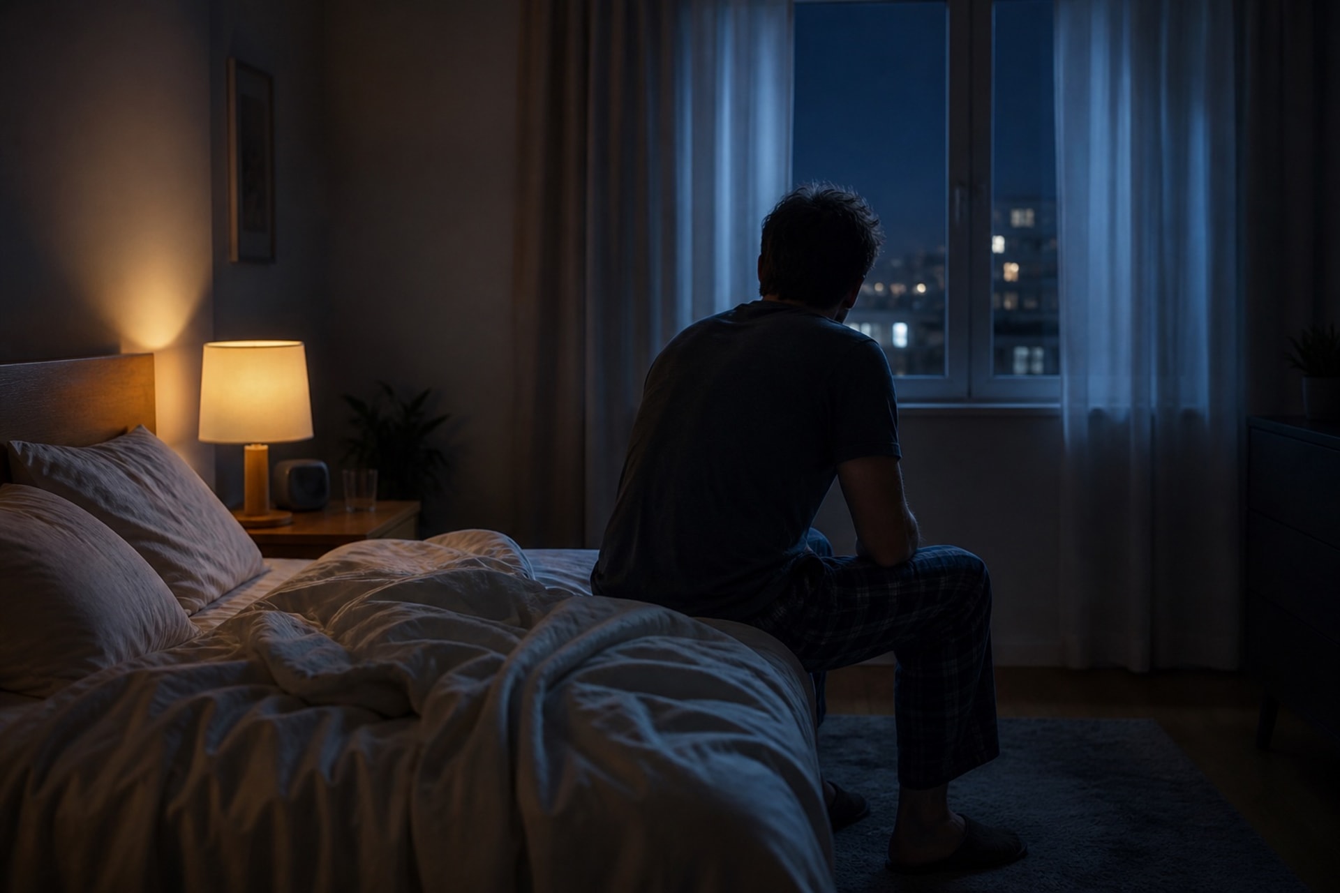 Sleep and rest patterns illustrated for a Do I Need Therapy quiz