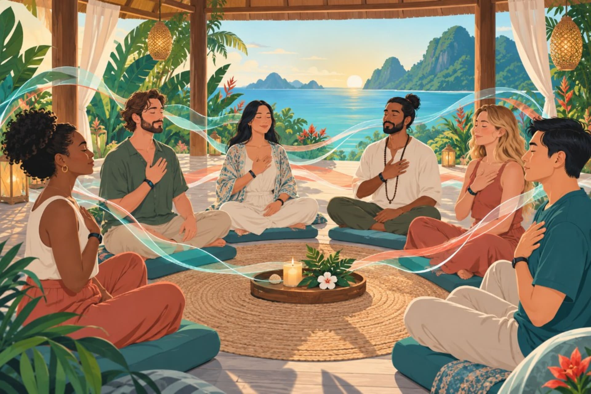 Future of Flow State: Using Biofeedback and Breathwork in Collective Retreats
