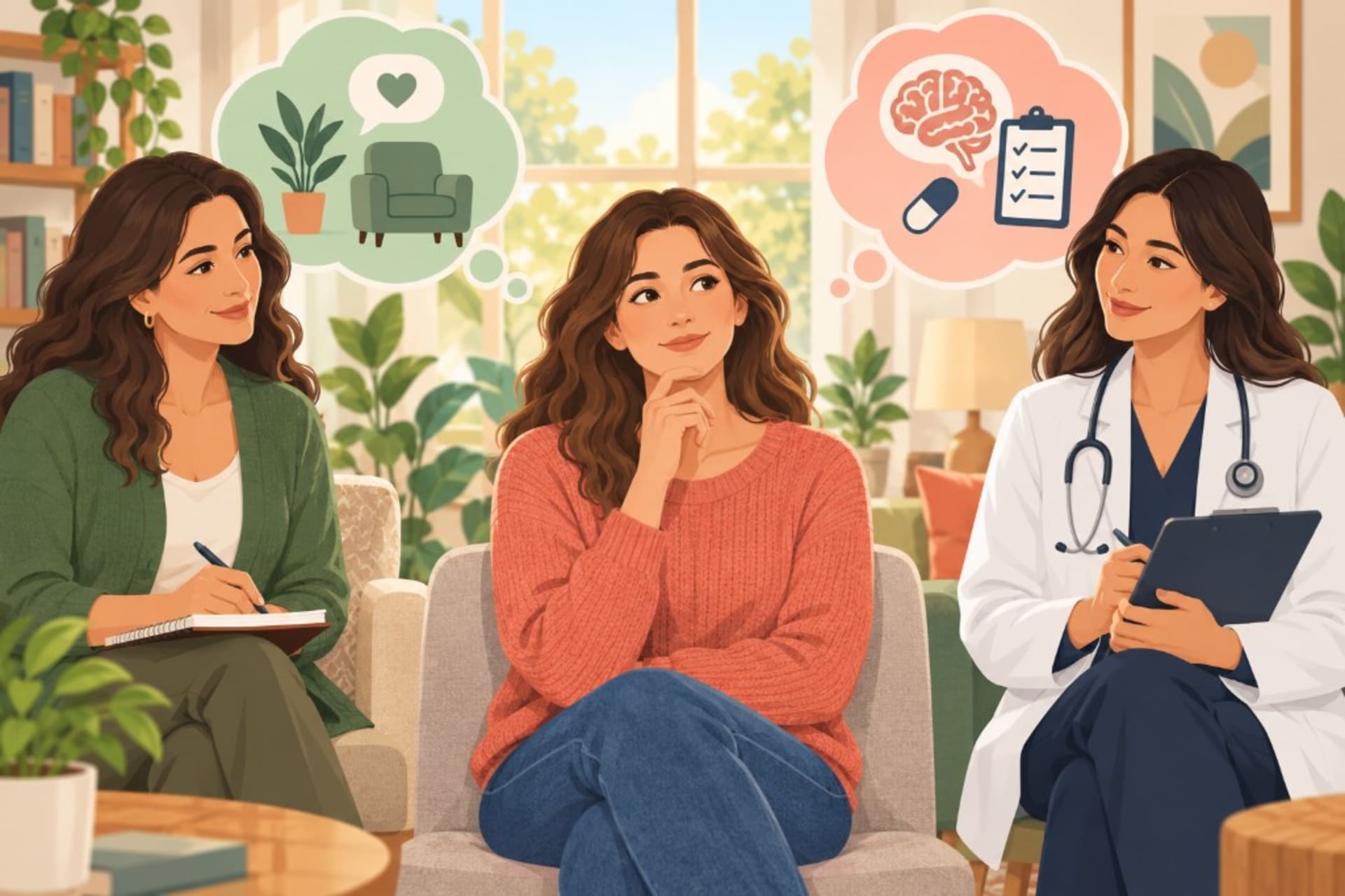 Do I Need Therapy or Psychiatry? How to Make the Right Choice