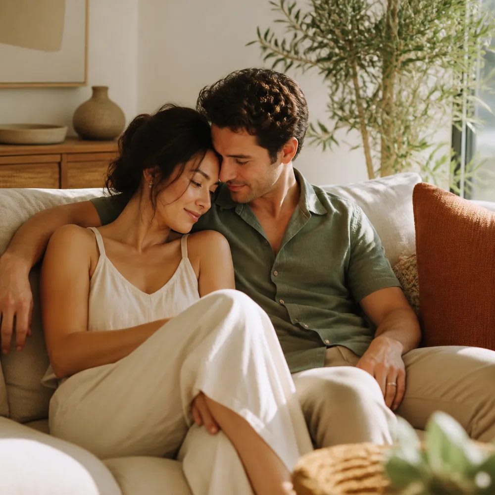 Structured couples counseling session