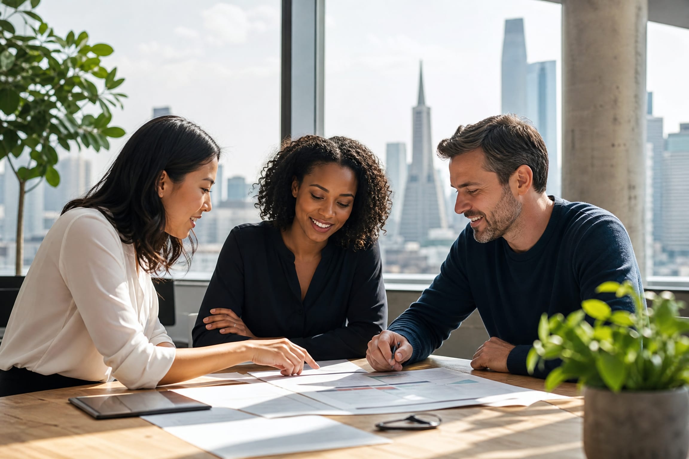 Diverse professionals collaborating in San Francisco — career counseling and coaching near me near me in San Francisco, CA