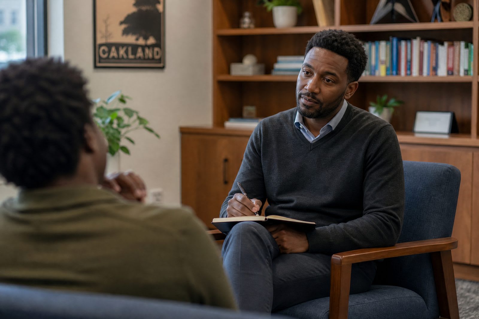Therapy session in Oakland