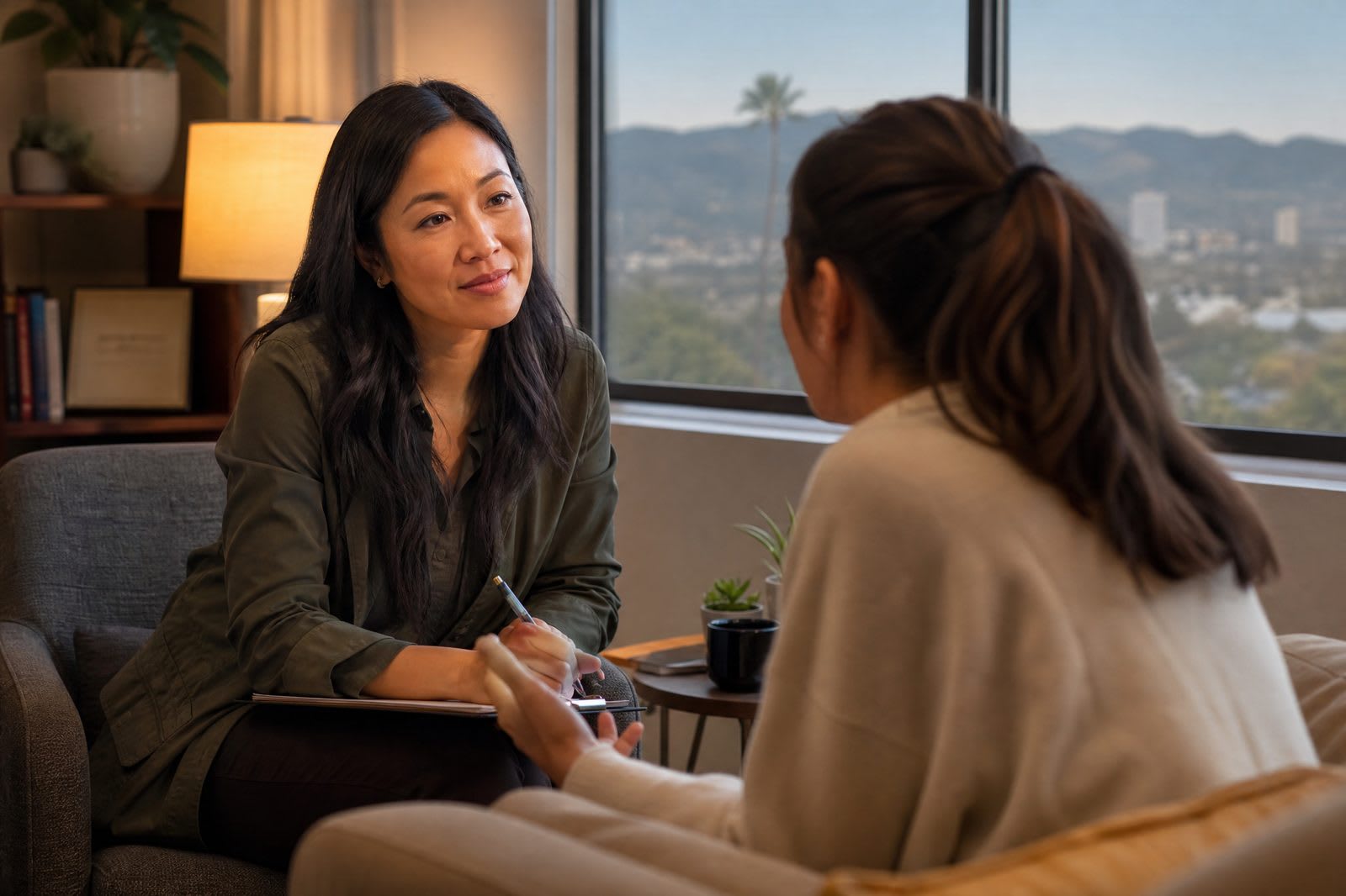Therapy session at Bay Area CBT Center in Oakland