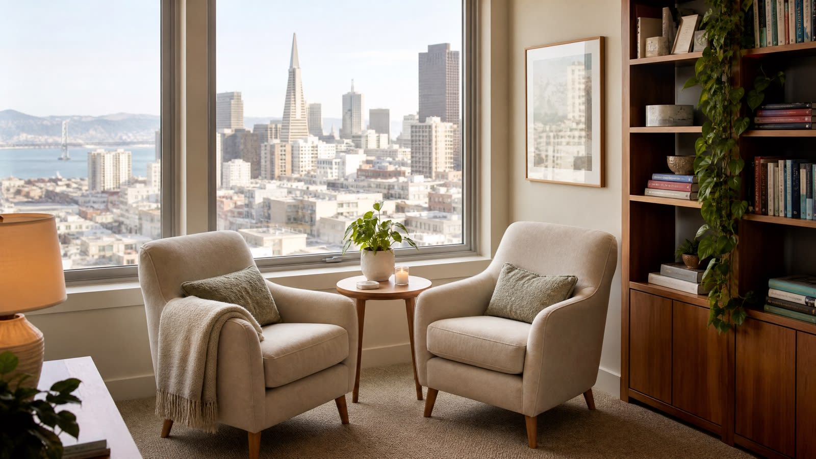 Bay Area CBT Center therapy office in San Francisco