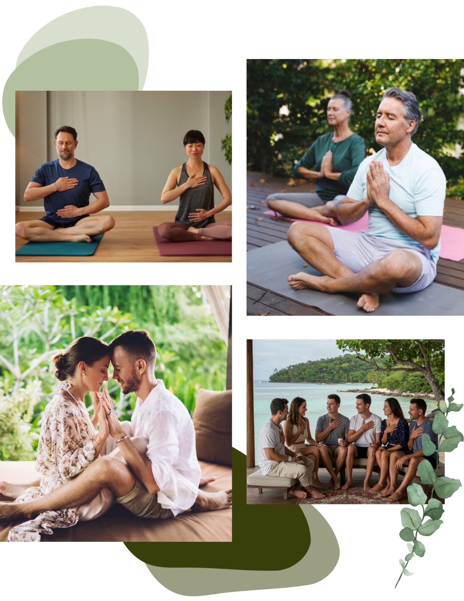 Couples participating in a customized couples therapy retreat with licensed clinicians at Bay Area CBT Center.
