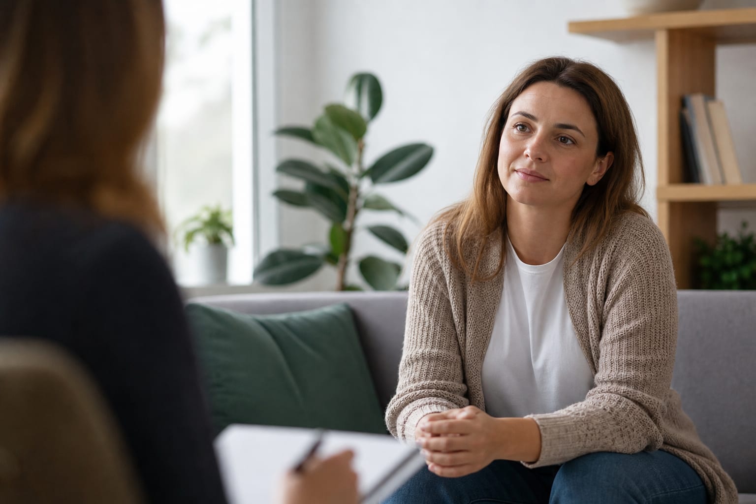 ADHD therapy San Francisco — client in ADHD-informed treatment