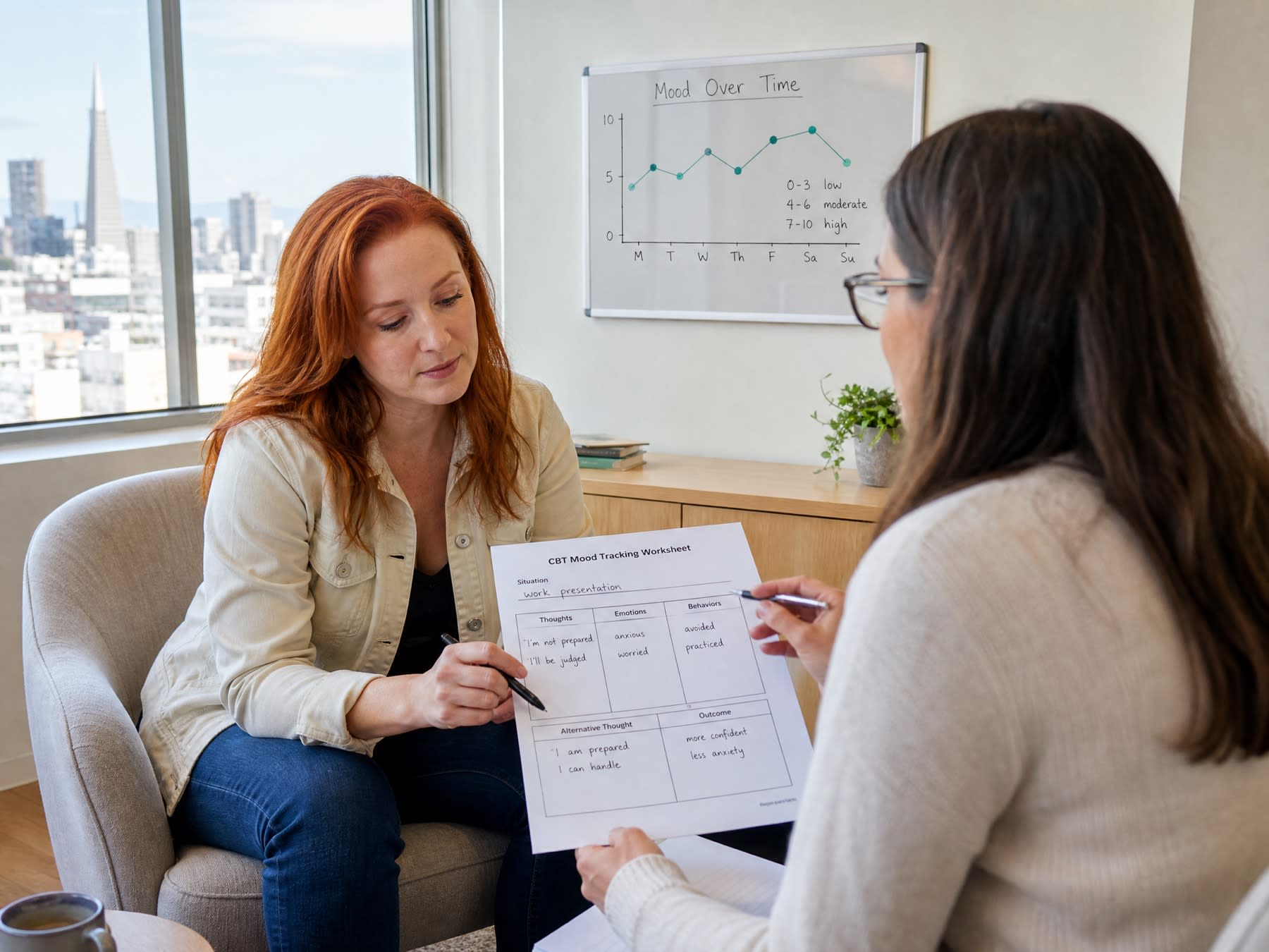 Bipolar disorder therapy session San Francisco — Bay Area CBT Center near me in San Francisco, CA