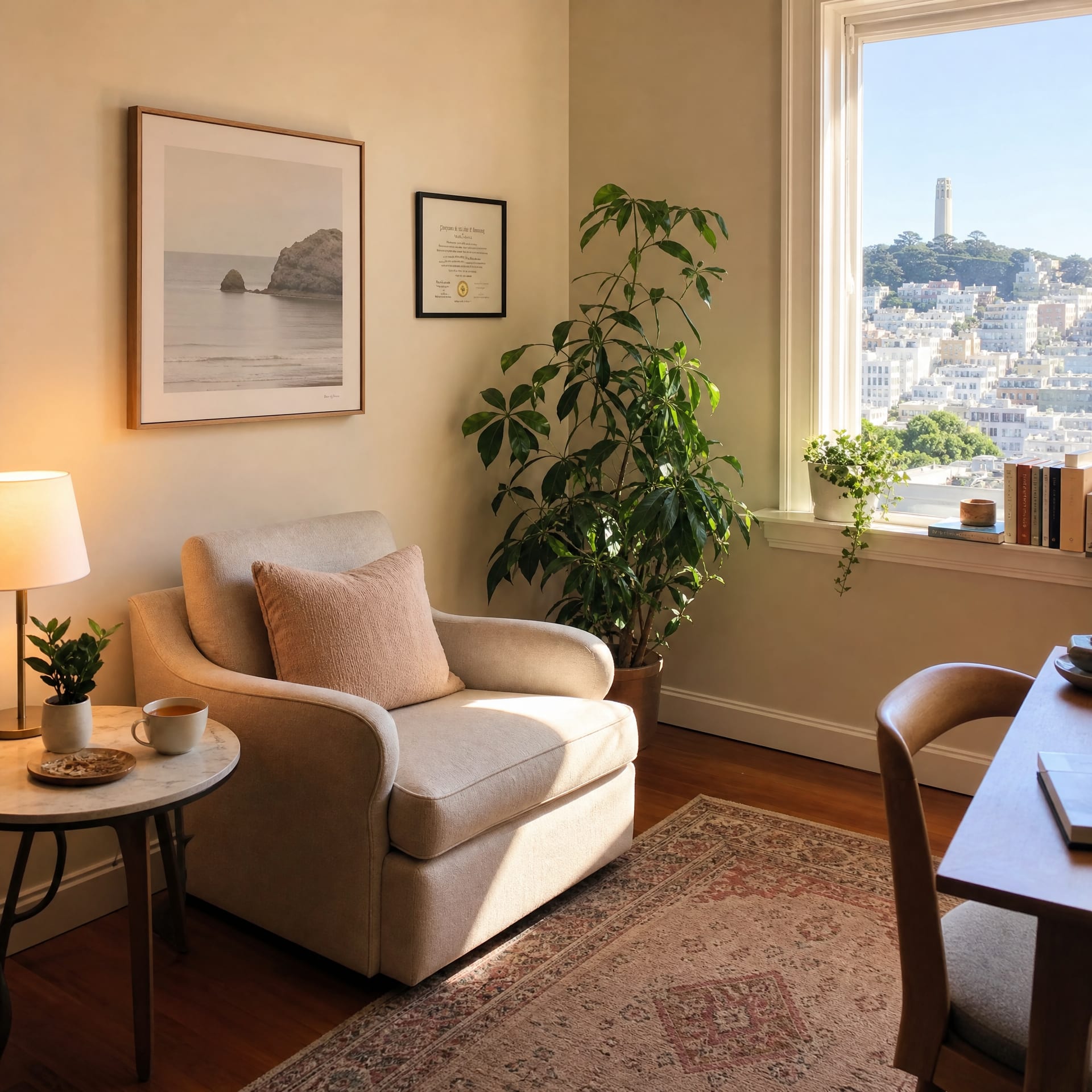 Cognitive behavioral therapist in San Francisco office near me in San Francisco, CA
