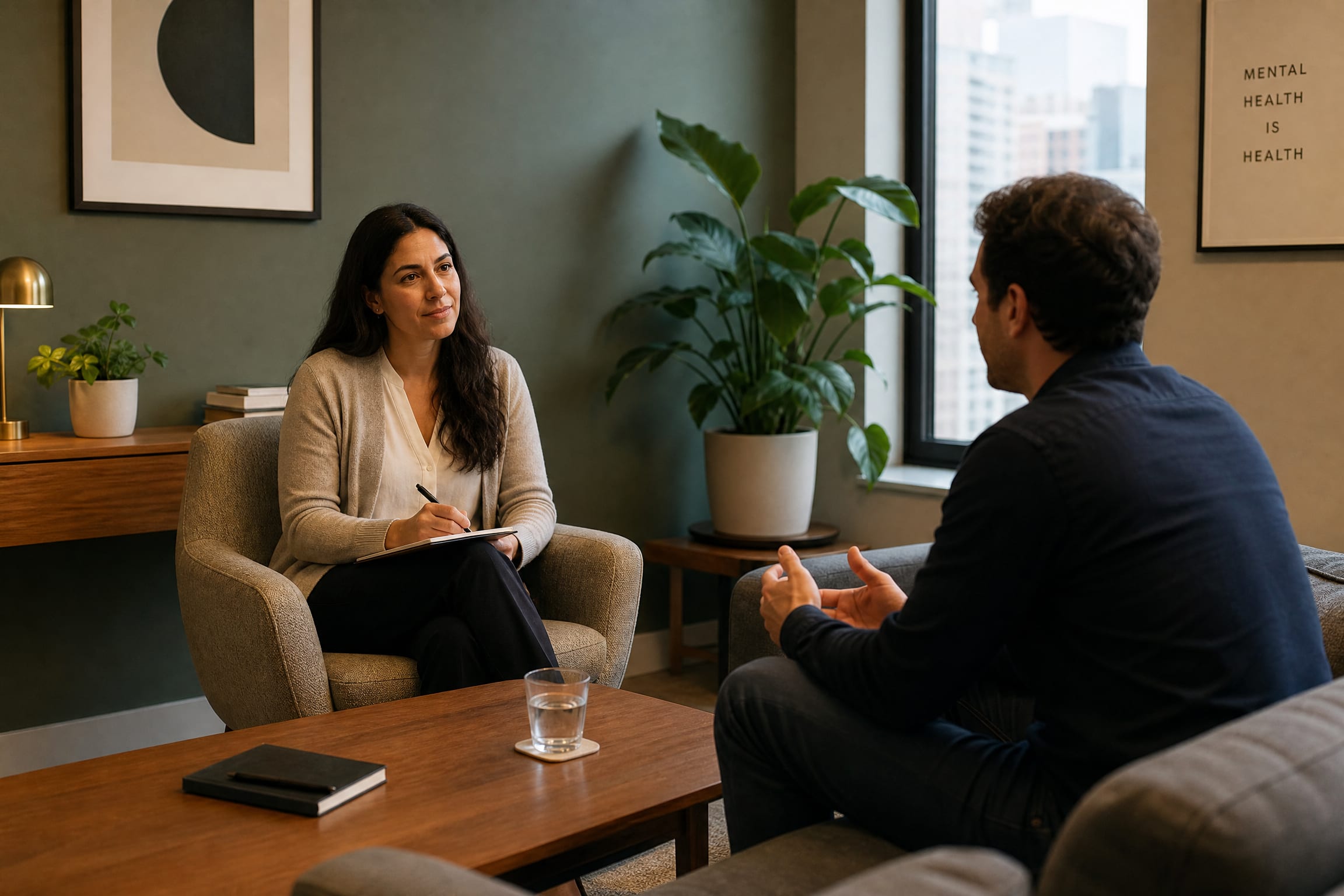 San Francisco CBT therapist during session near me in San Francisco, CA