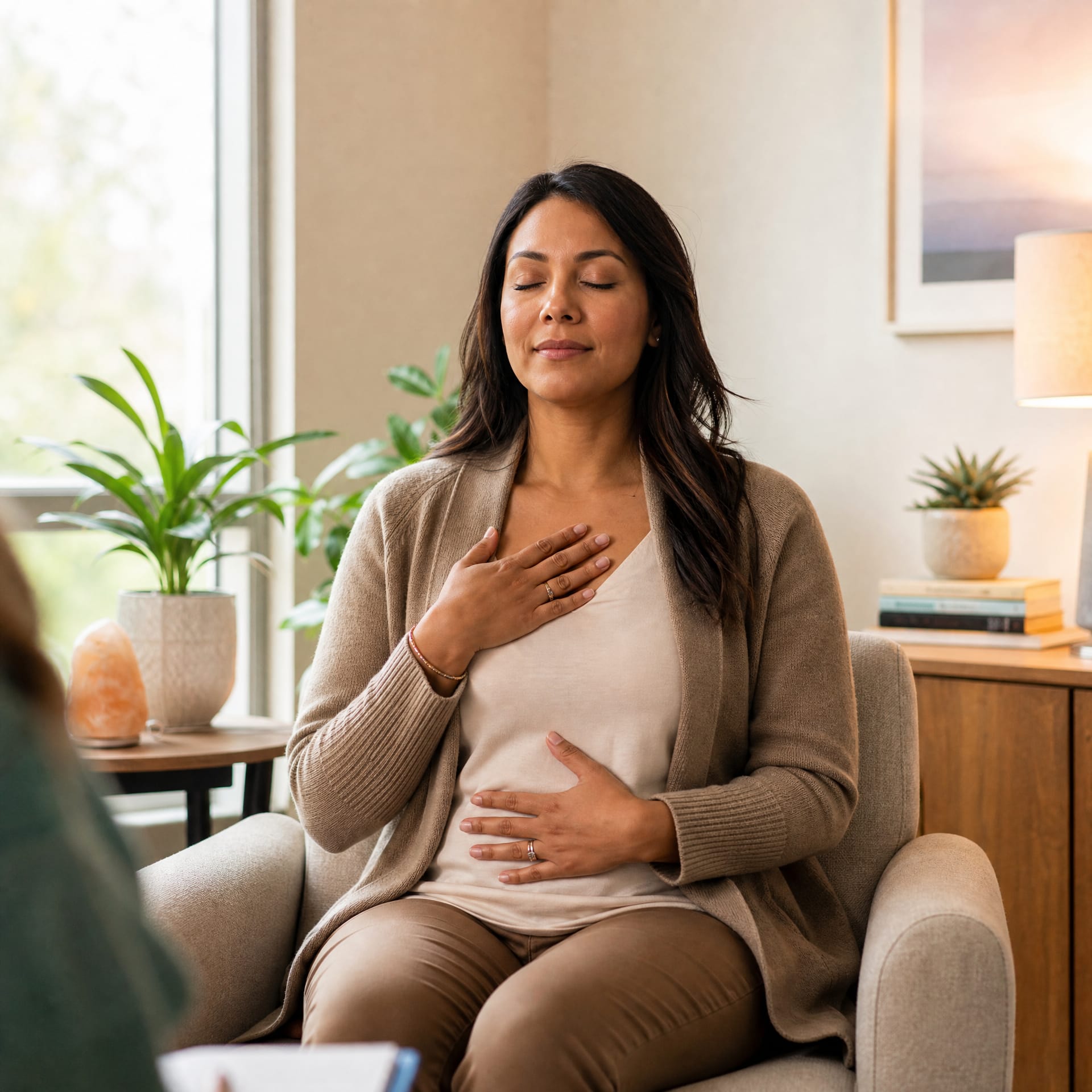 Compassion focused therapy session at Bay Area CBT Center near me in San Francisco, CA