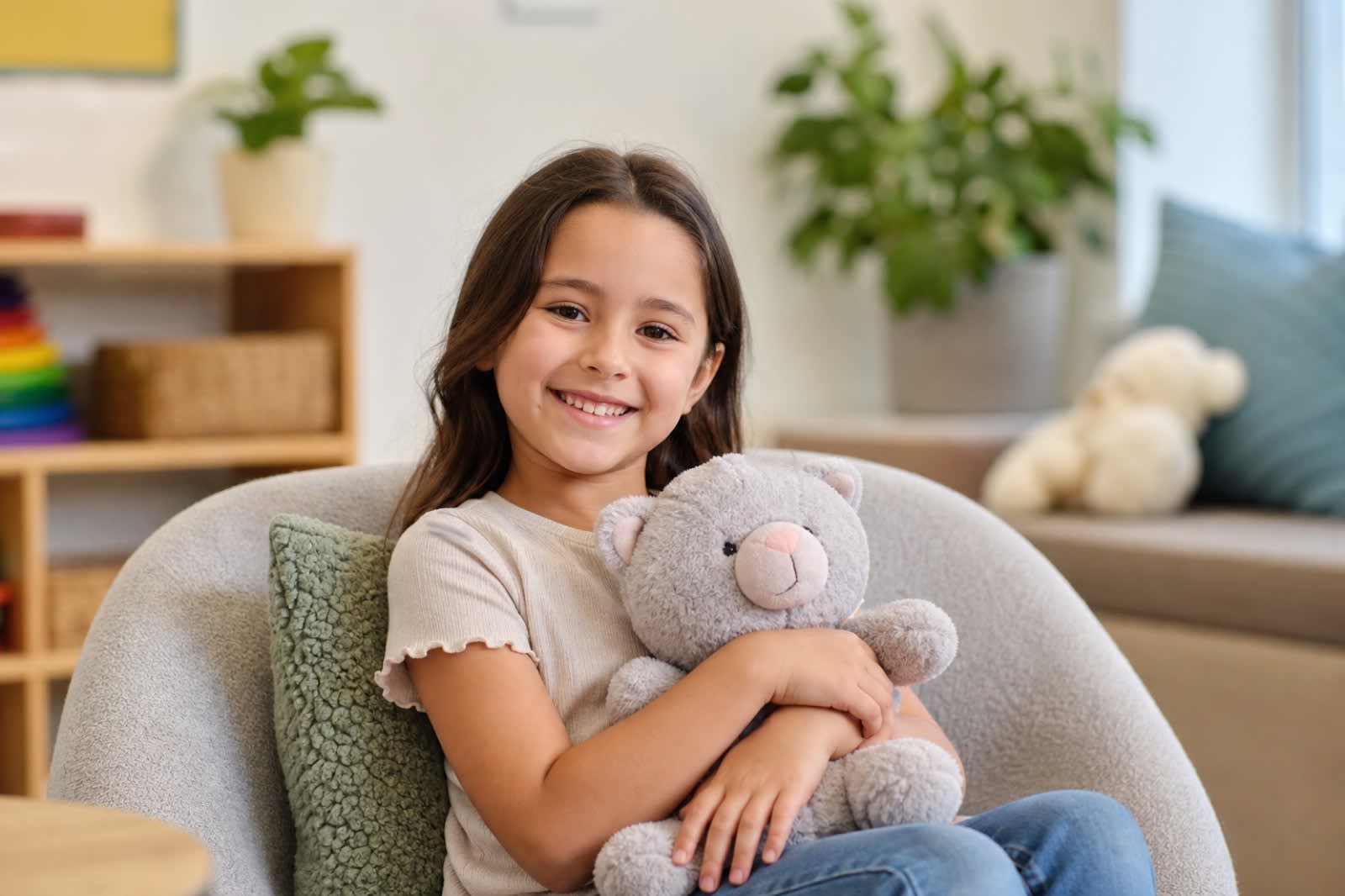 Child therapy san francisco — happy child in individual therapy