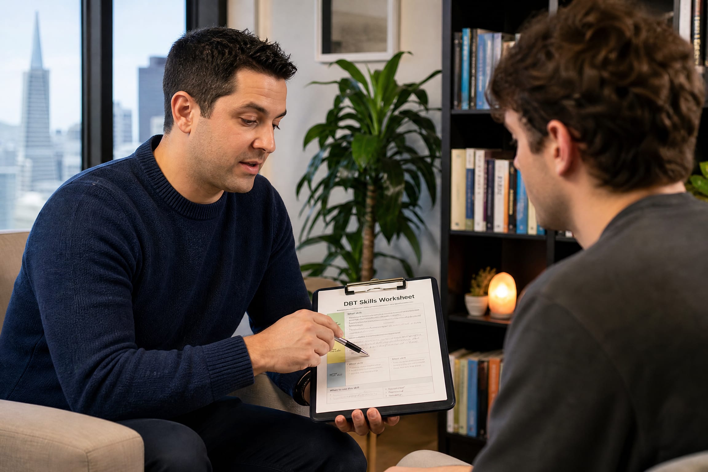 Emotional dysregulation therapy session San Francisco — Bay Area CBT Center