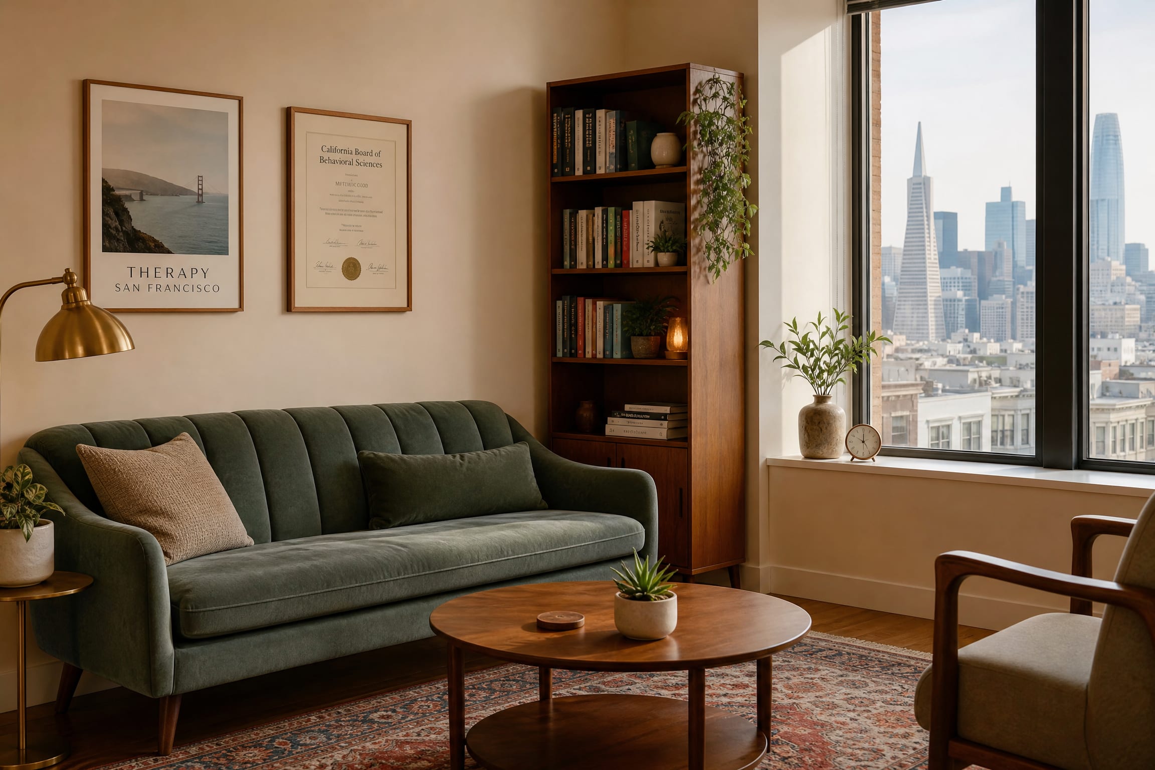 Emotional dysregulation therapy office in San Francisco — Bay Area CBT Center