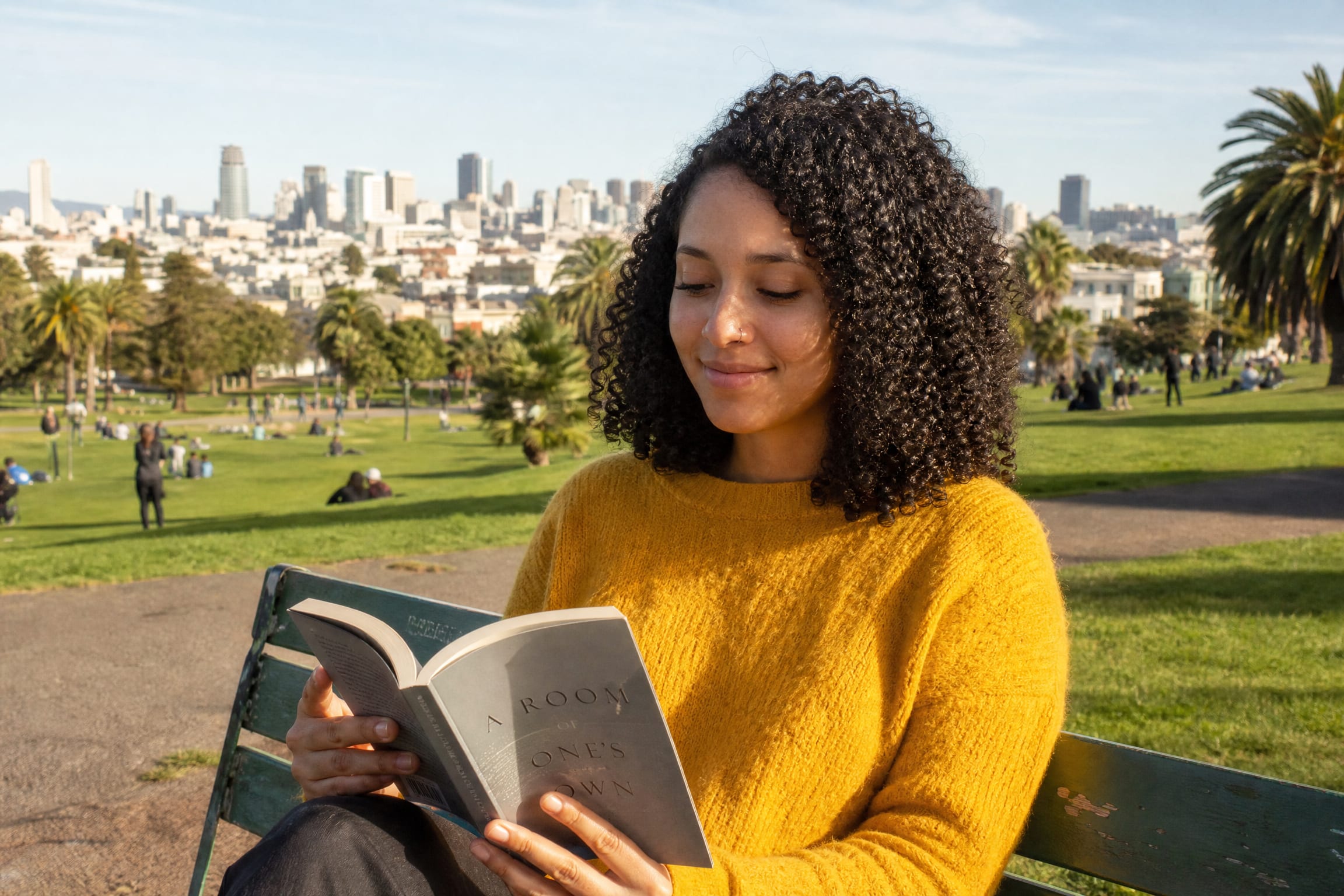 Person at peace after San Francisco emotion regulation therapy near me in San Francisco, CA