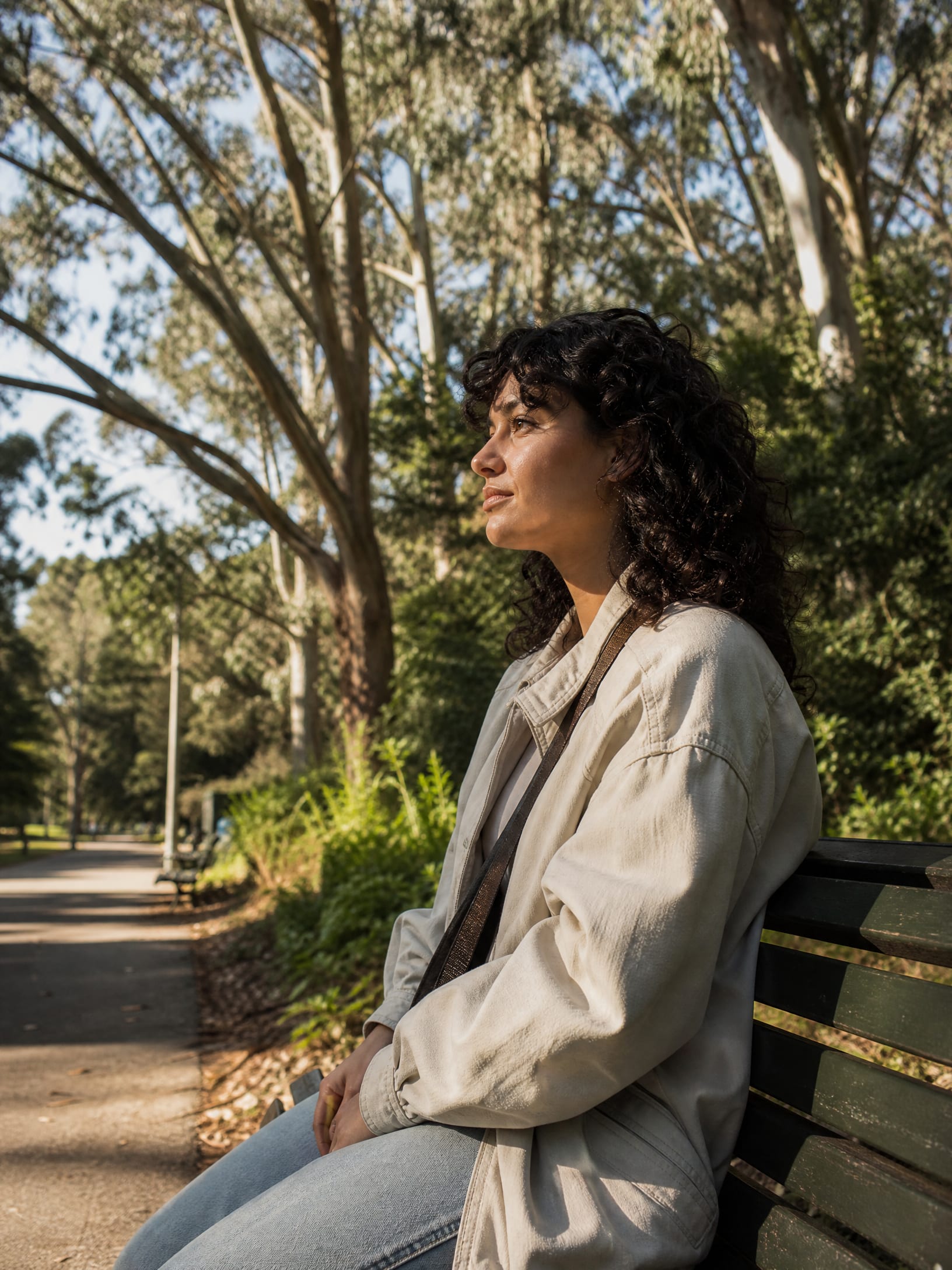 Quiet moment outdoors after OCD treatment near me in San Francisco