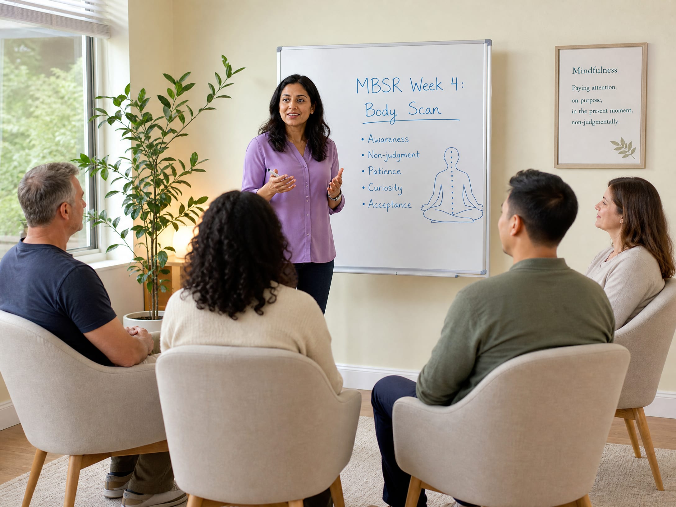 MBSR group program session in San Francisco near me in San Francisco, CA