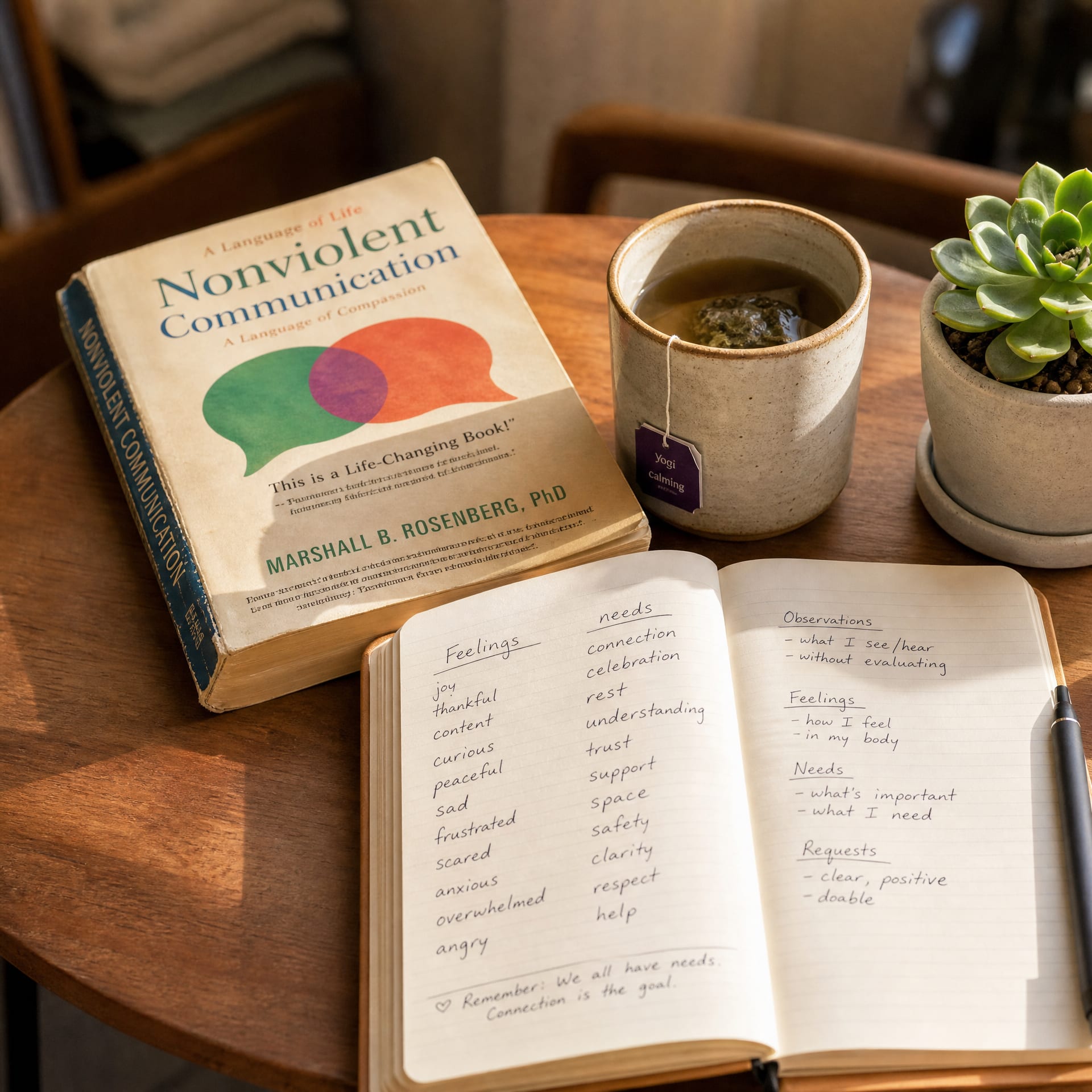 NVC communication skills books and workshop materials near me in San Francisco, CA