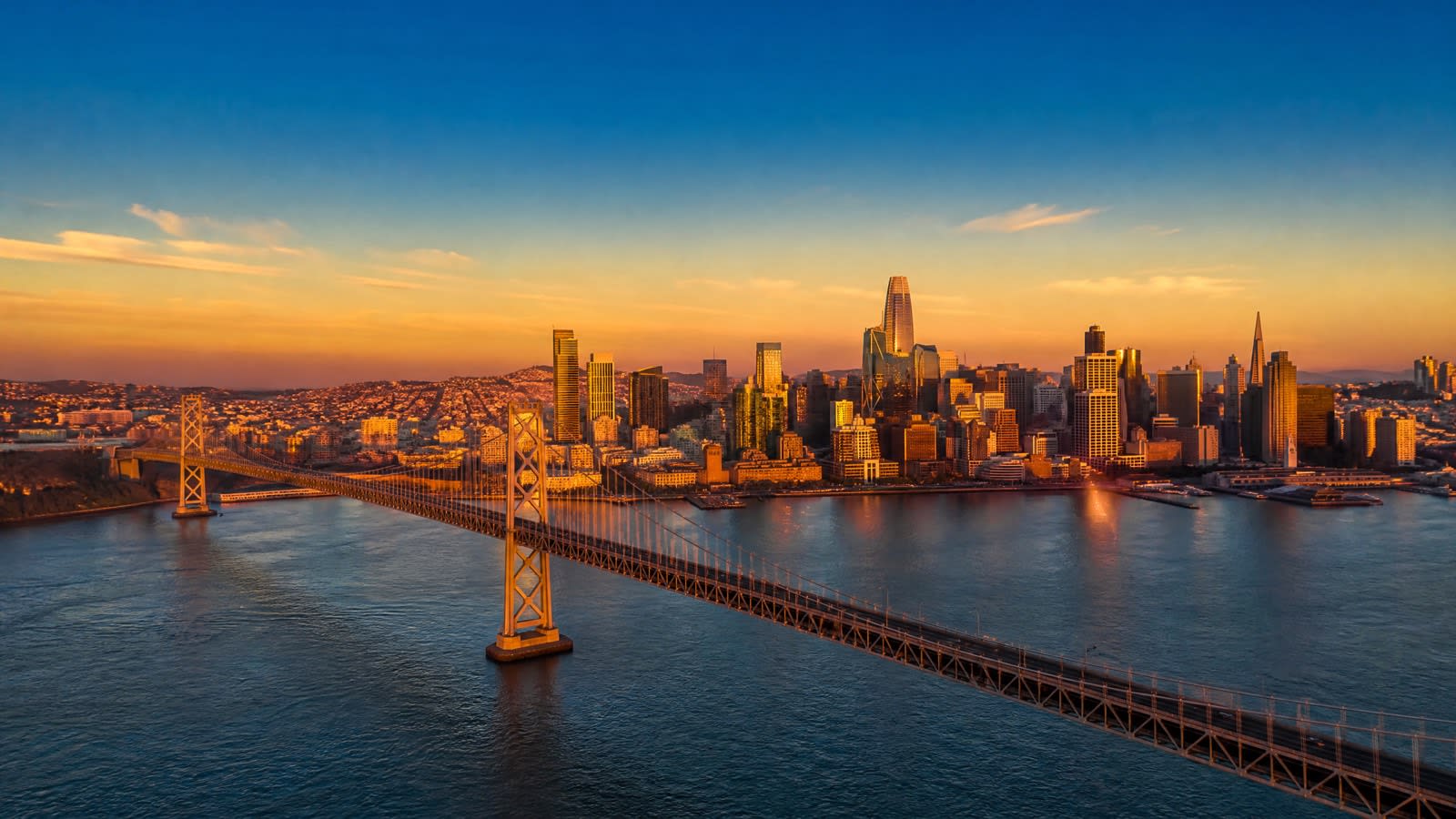 San Francisco skyline at dusk — hopeful next step in OCD recovery