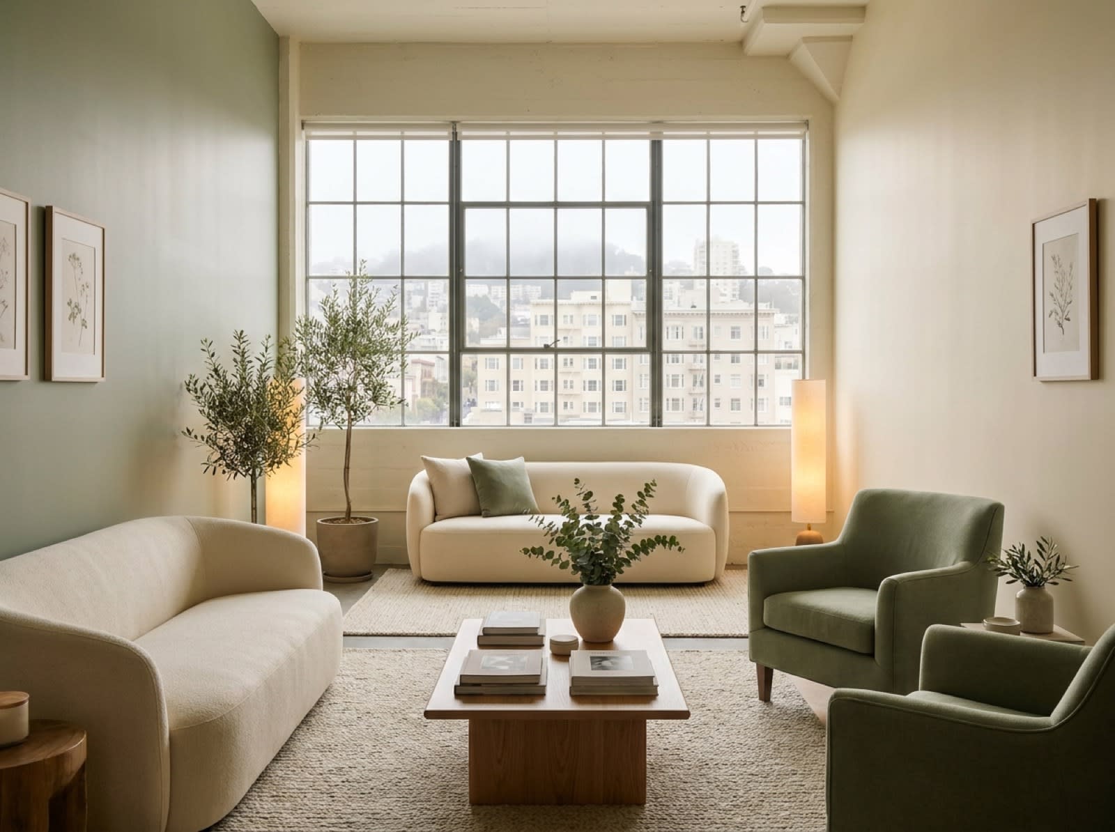 Calm San Francisco therapy waiting room for specialized OCD care