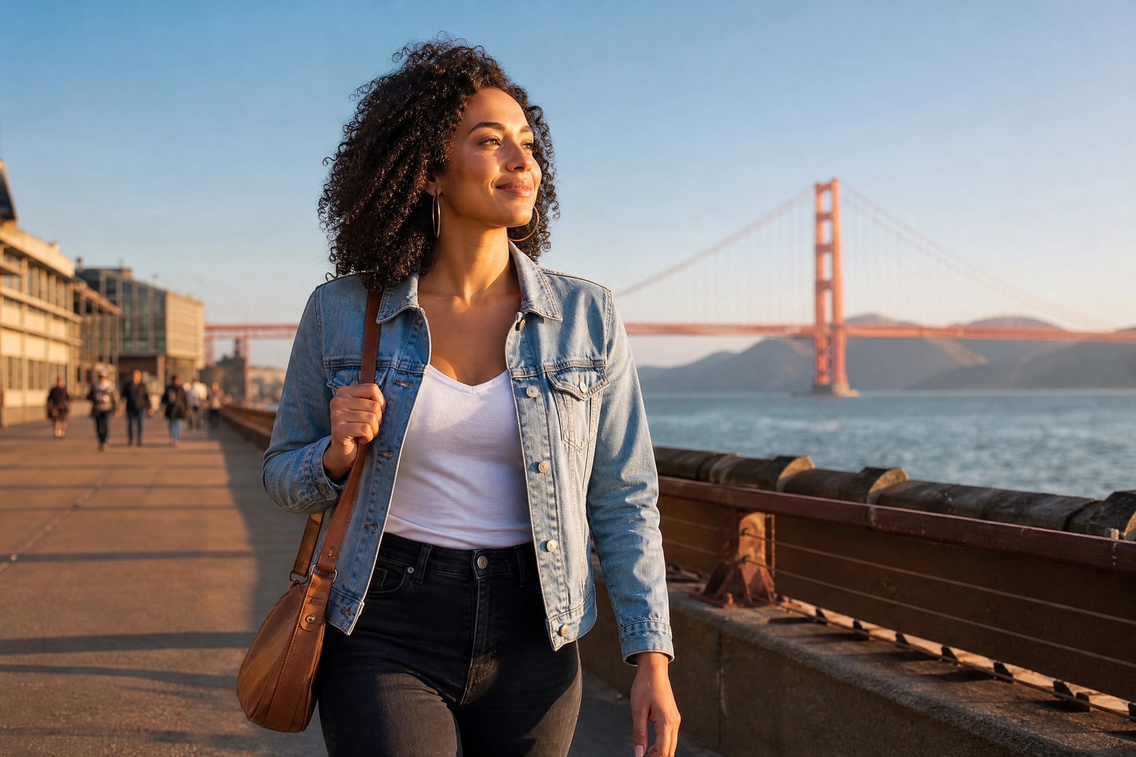 Person walking confidently after completing prolonged exposure therapy in San Francisco near me in San Francisco, CA