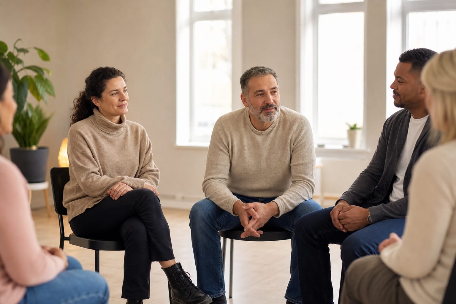 Group therapy supporting perfectionism therapy in San Francisco