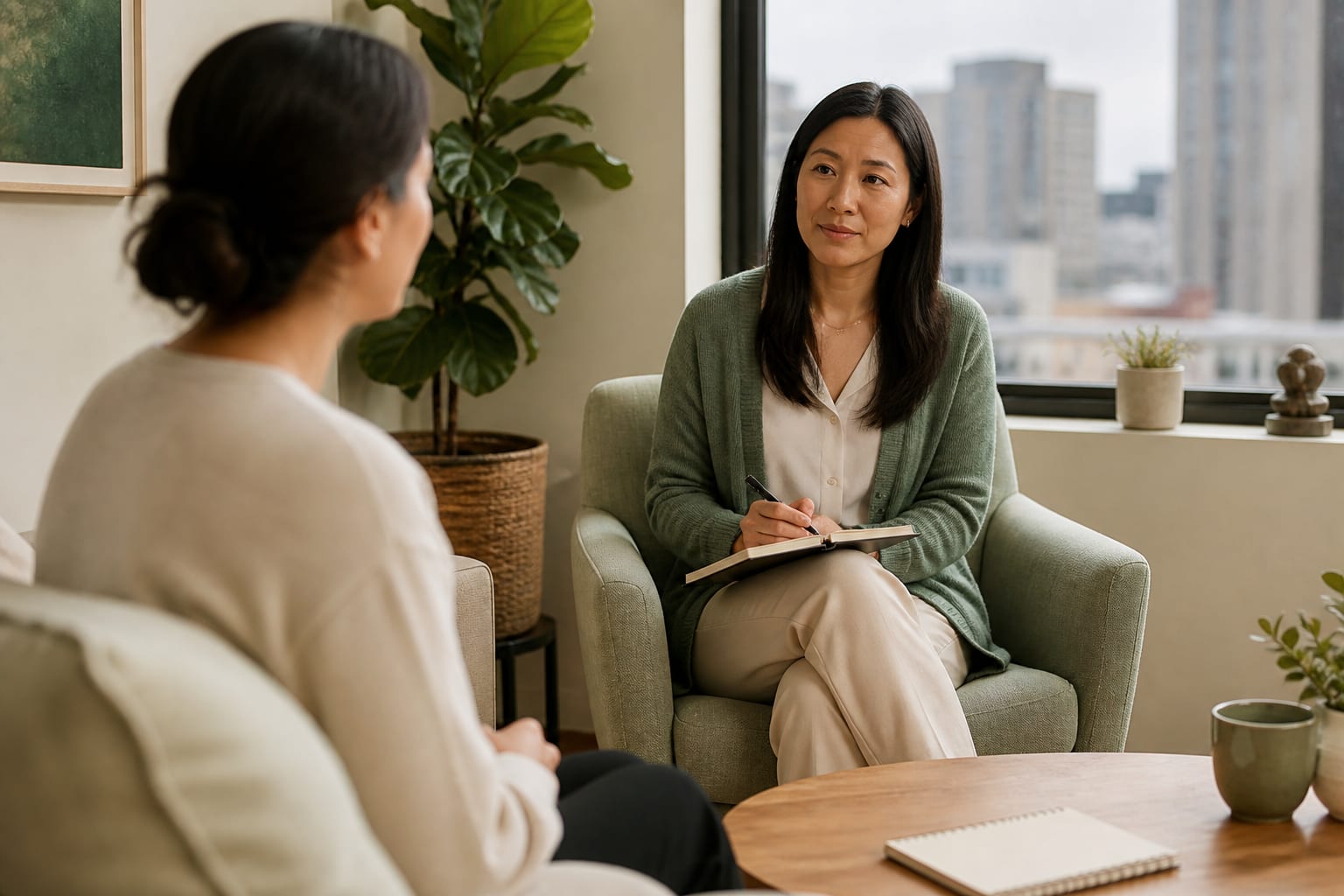 CBT session targeting phobia patterns