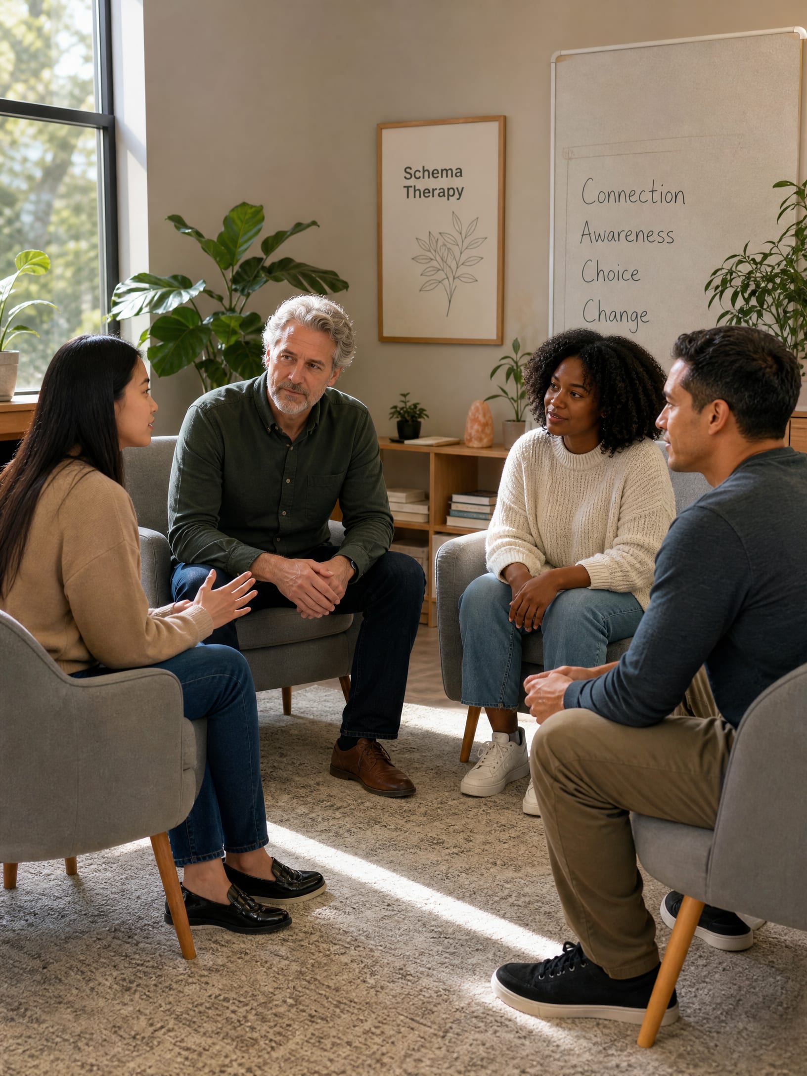 Schema therapy group session in San Francisco near me in San Francisco, CA