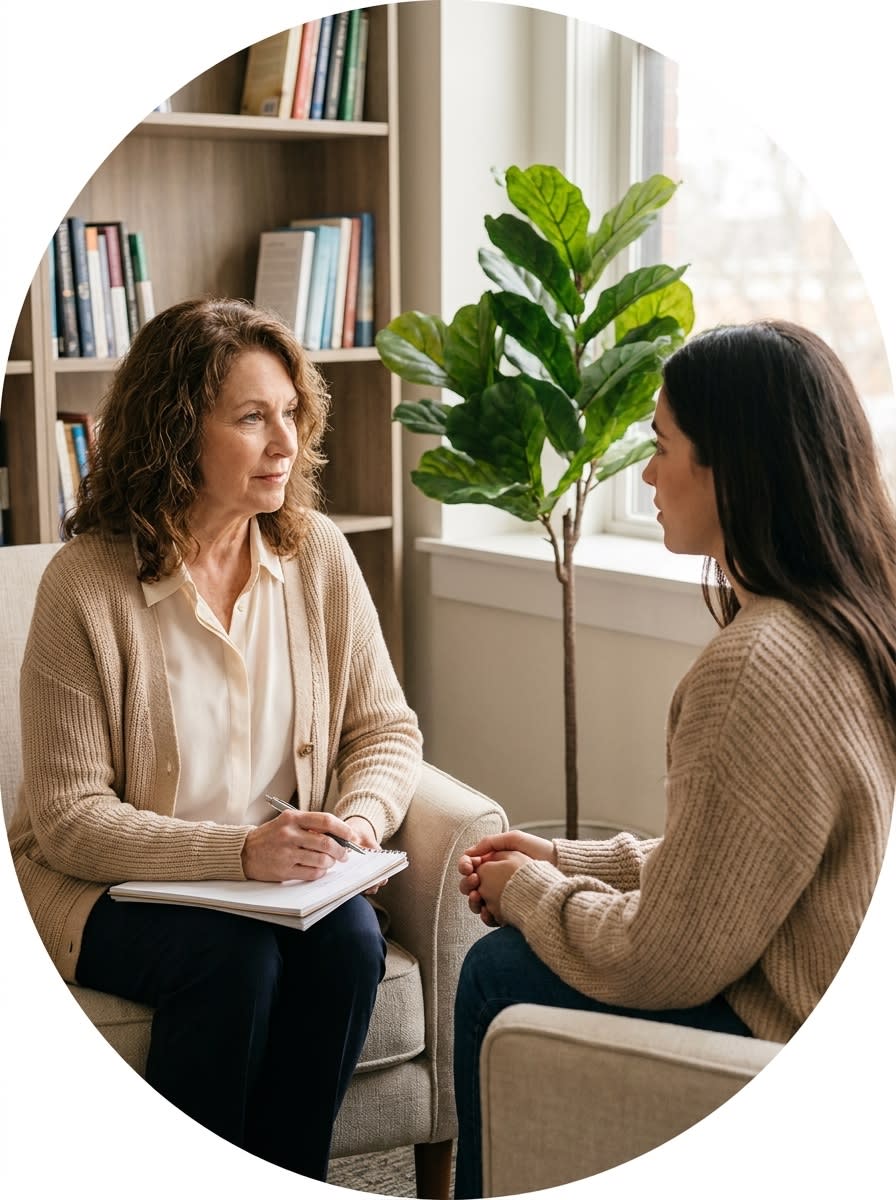 Social anxiety therapy session in San Francisco clinic