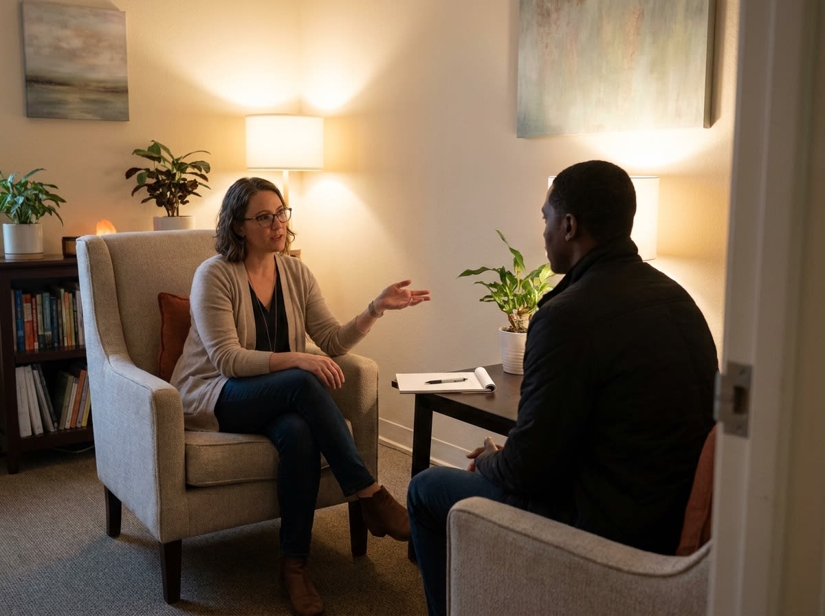 Social phobia treatment in San Francisco — calm outdoor moment after therapy