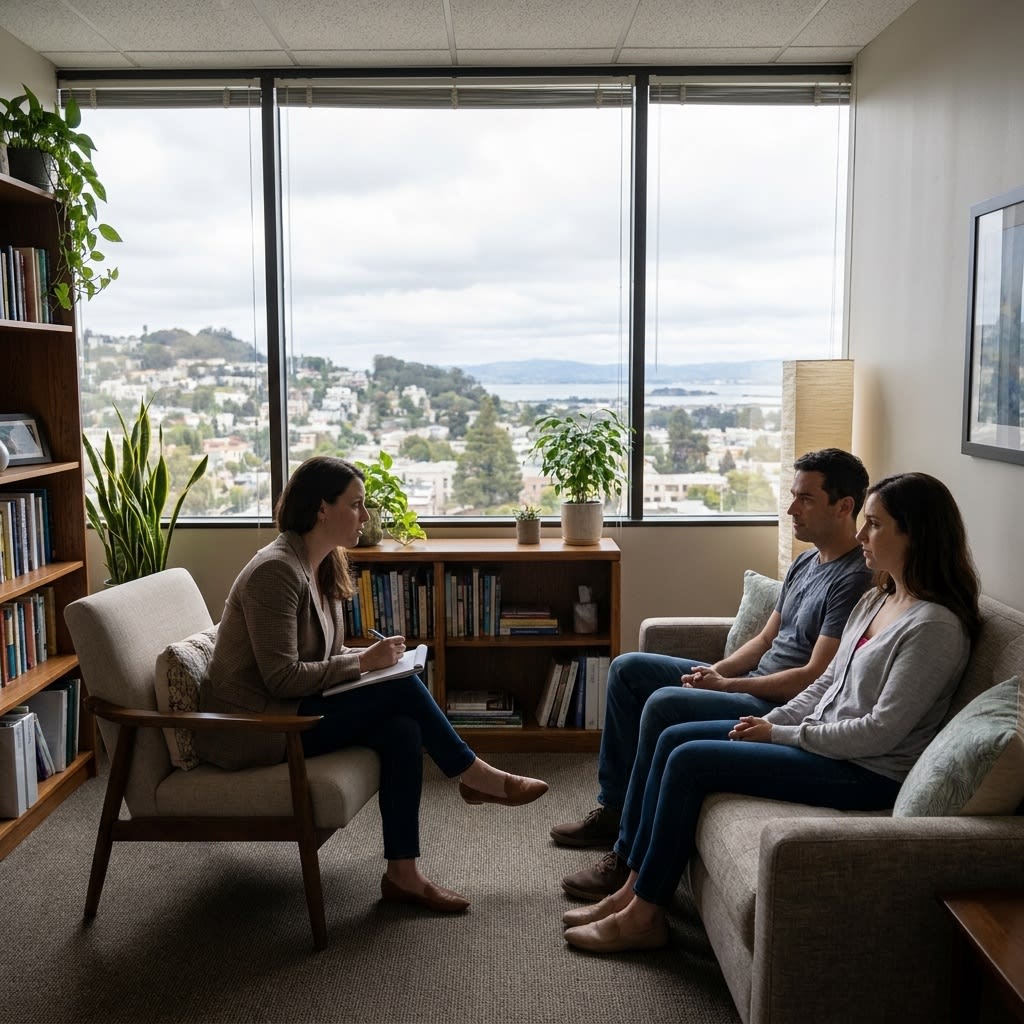 Social phobia therapy San Francisco — partner or family support session