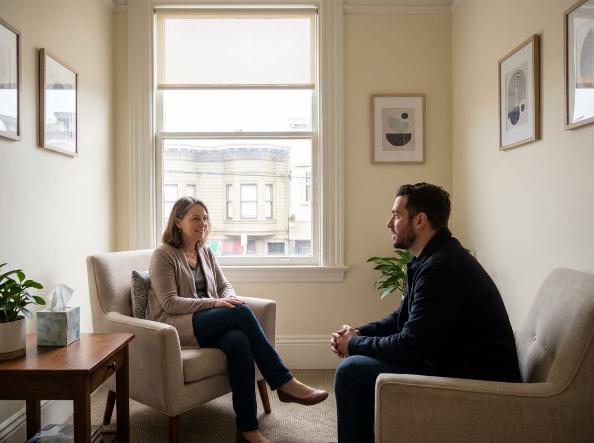 Social anxiety therapy session in San Francisco — Bay Area CBT Center