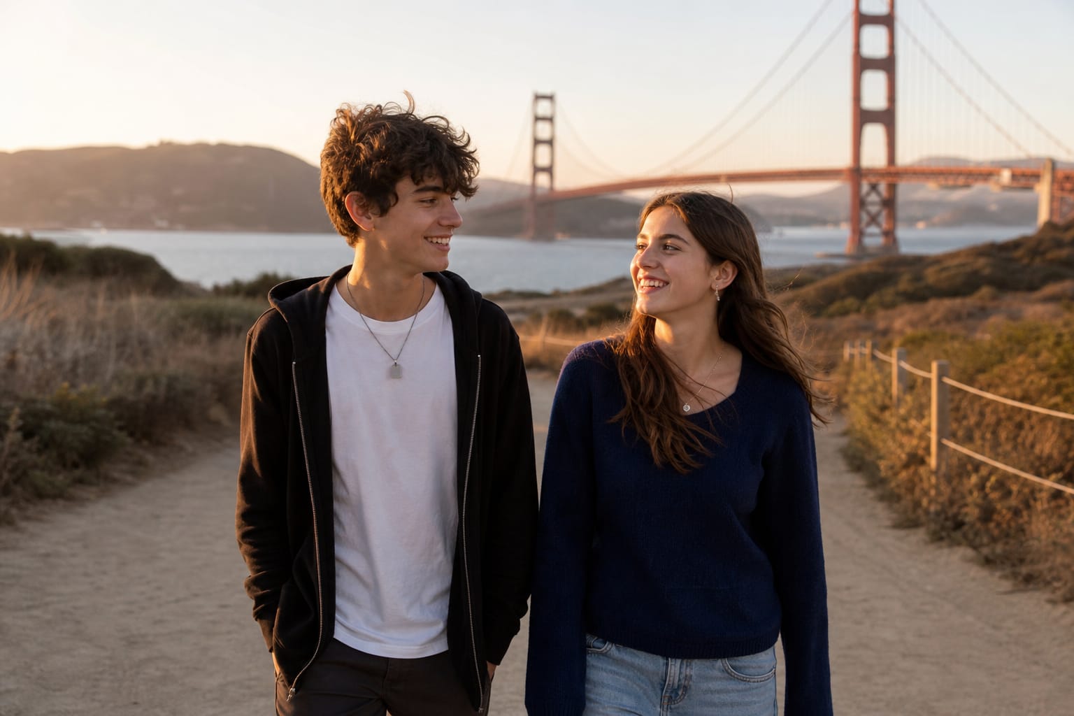 Therapy for teens in San Francisco — teens outdoors after progress
