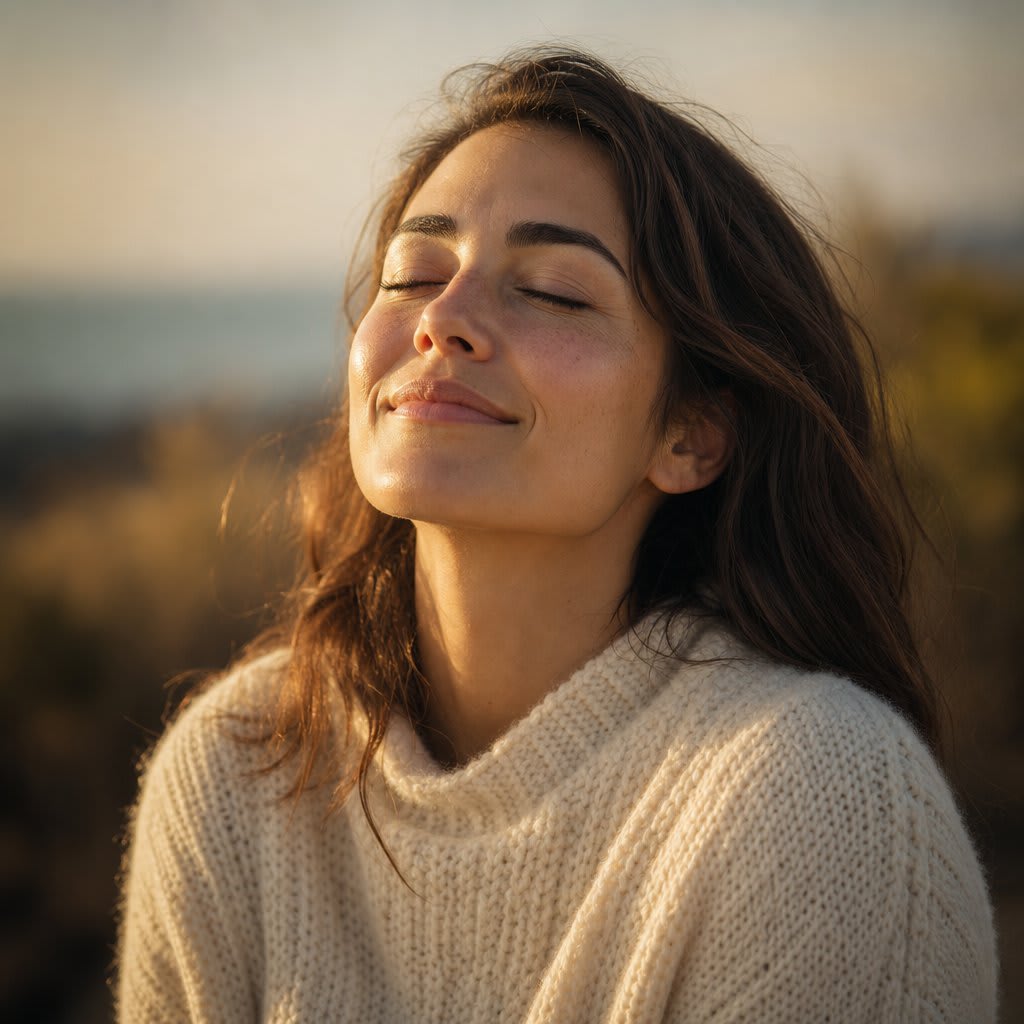 Person at peace after San Francisco trauma therapy near me in San Francisco, CA