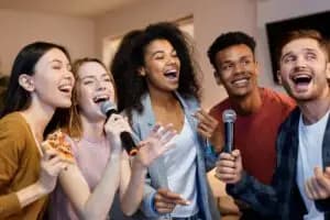 people singing together to improve vagal tone