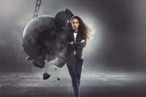 a person building resilience against passive aggression with therapy 