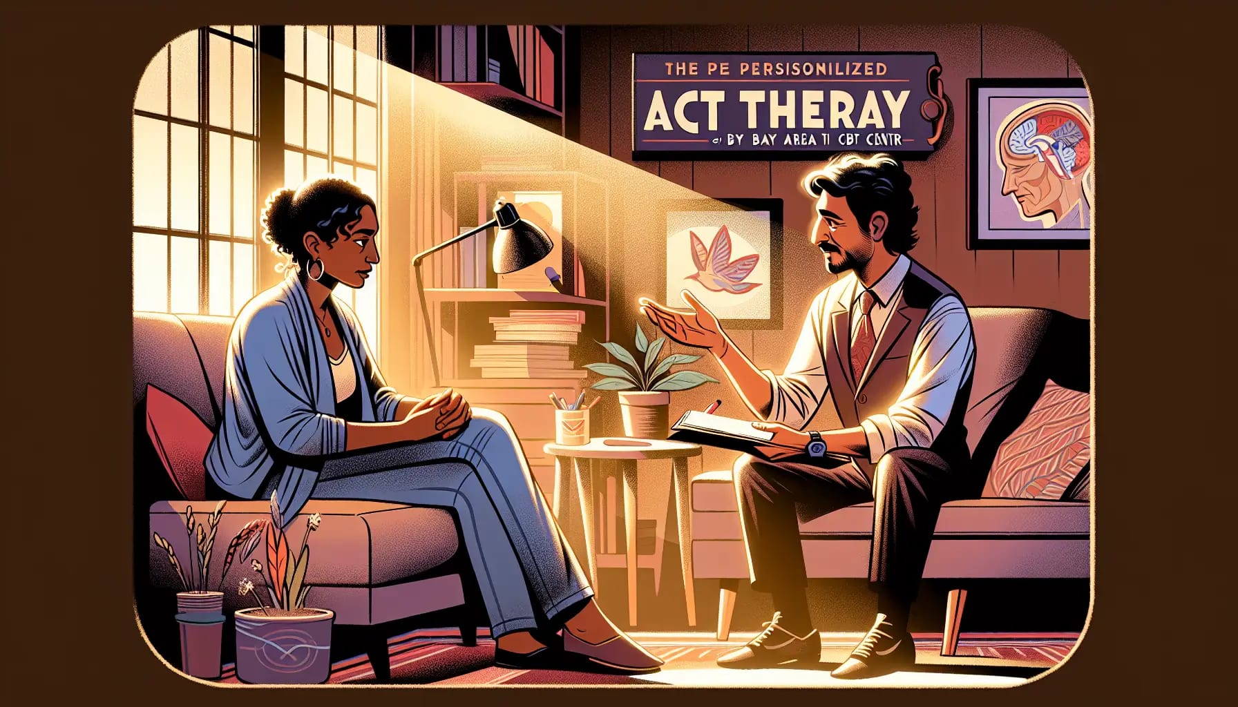Personalized ACT therapy session at Bay Area CBT Center