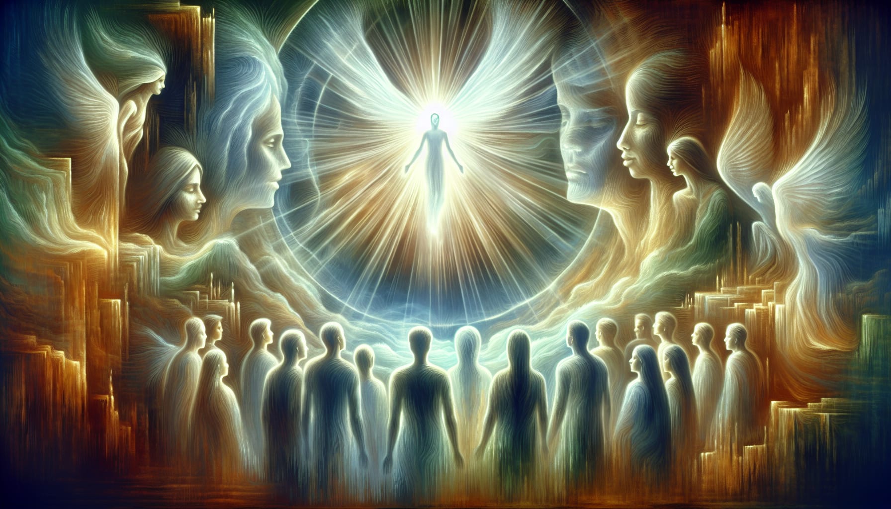 Illustration of the Holy Spirit empowering believers