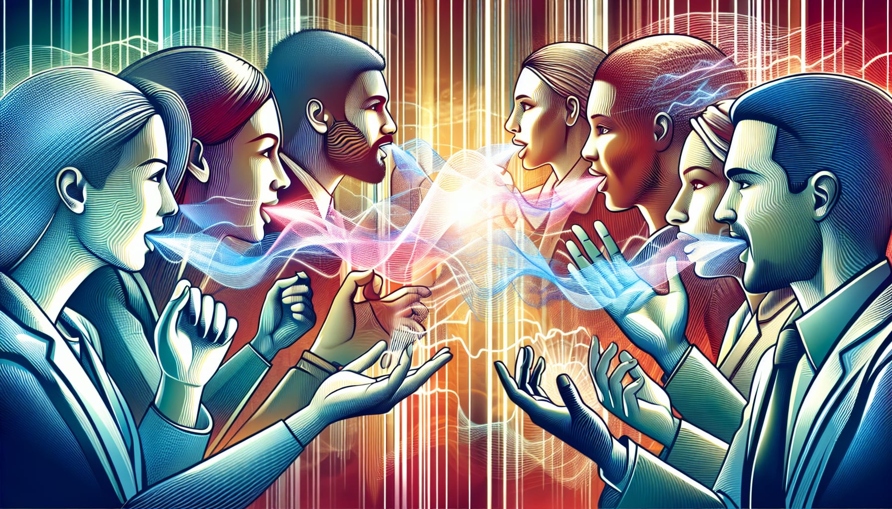 Illustration of clear and direct communication