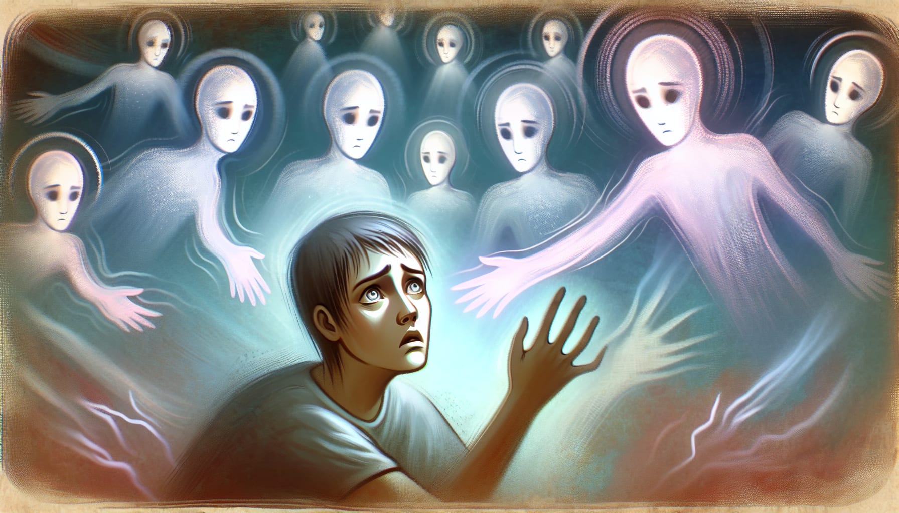Illustration of a person seeking reassurance