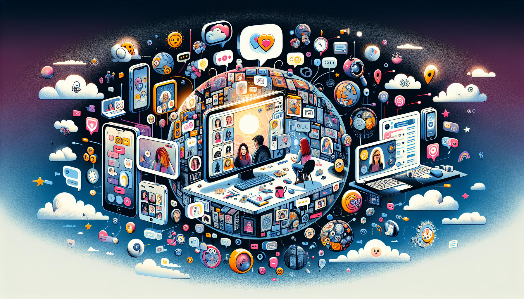 Virtual platforms for online family therapy