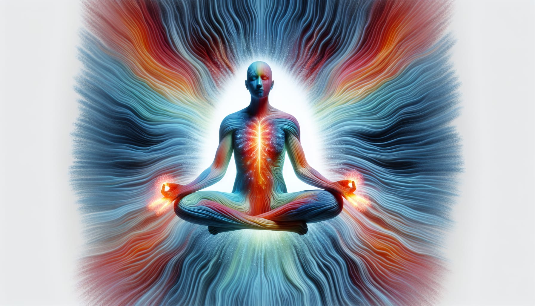 Illustration of body awareness in somatic therapy