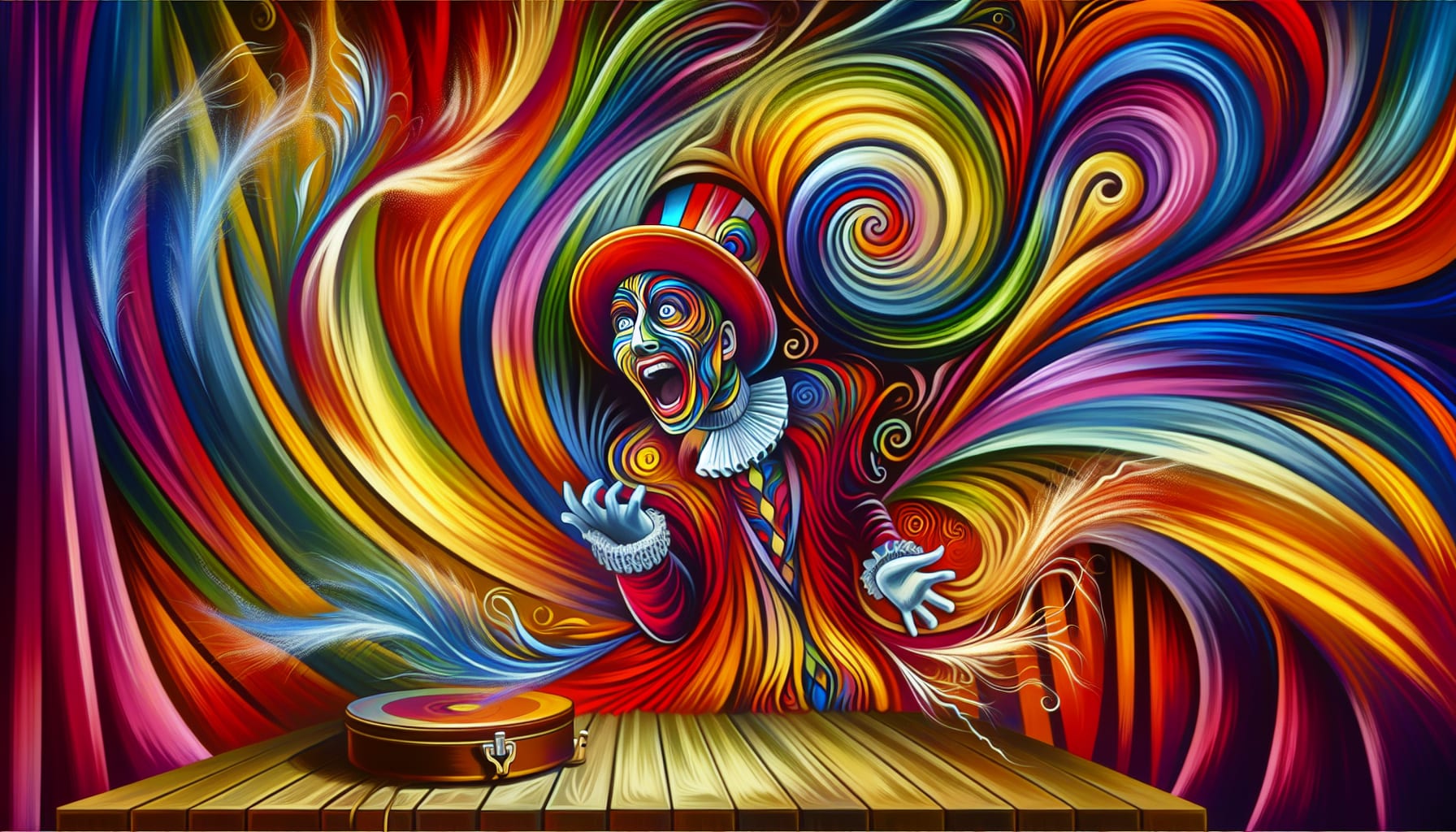Illustration depicting histrionic personality traits