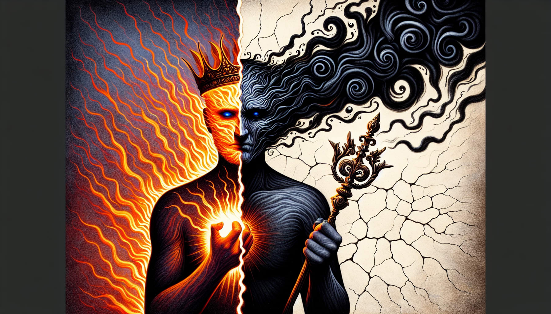 Illustration of Negative Manifestations of Anima and Animus