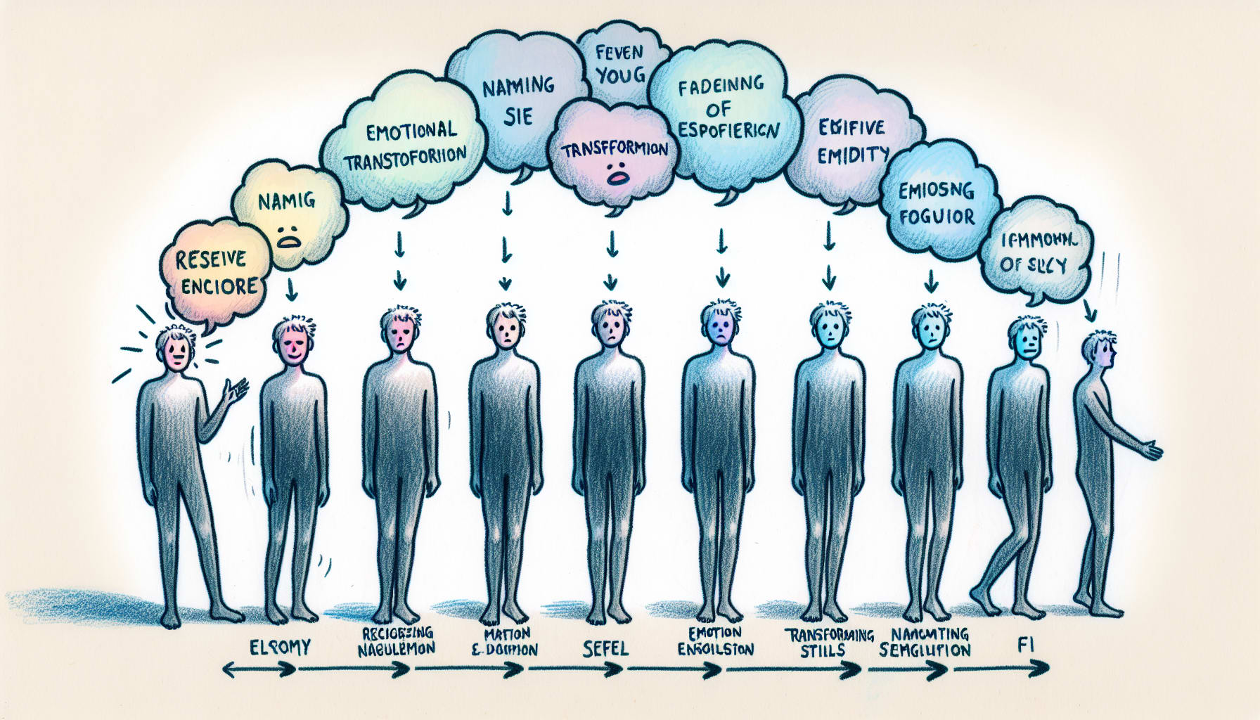 Illustration of emotion regulation
