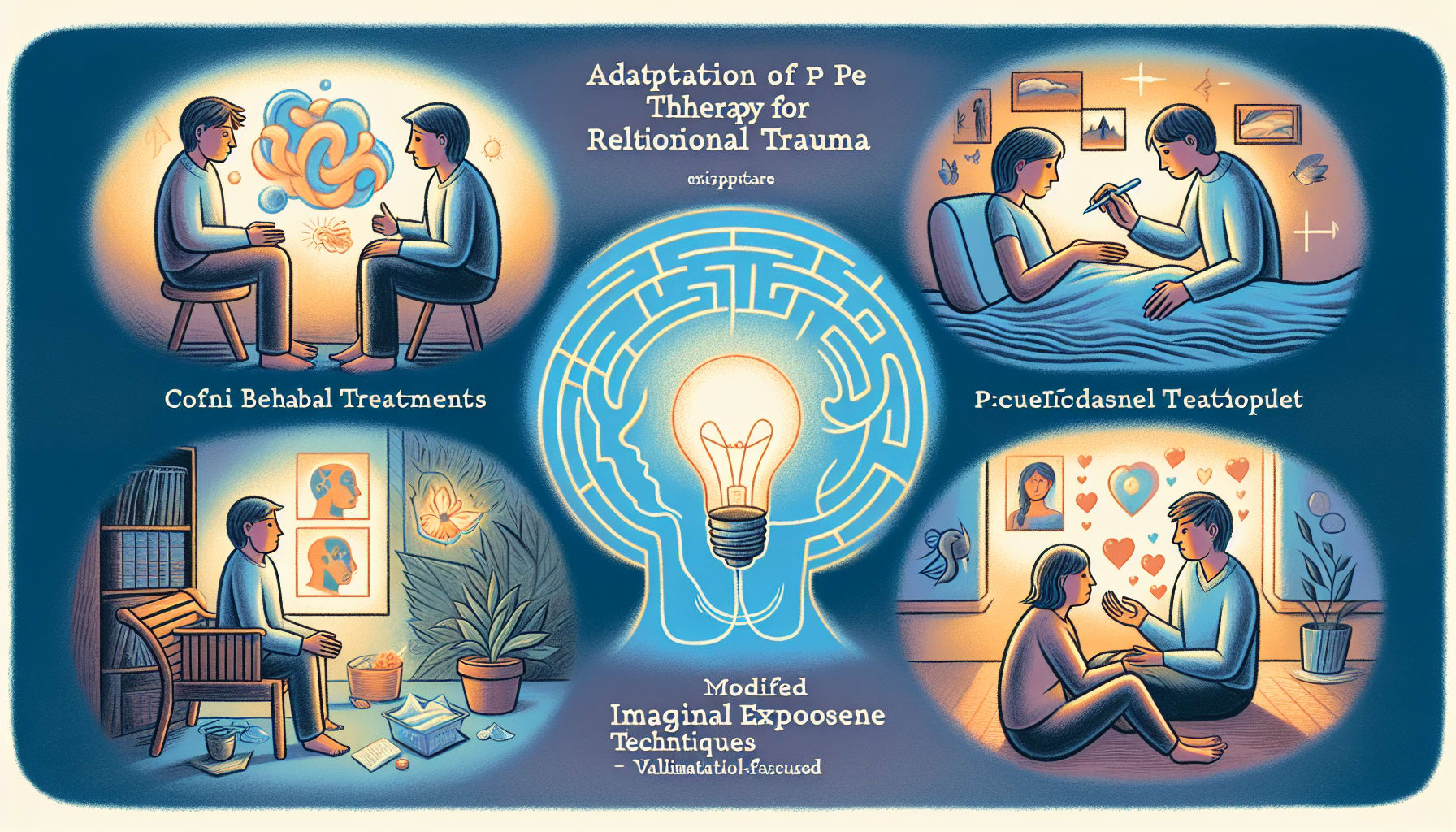 Adapting PE therapy for relational trauma counselors in San Francisco