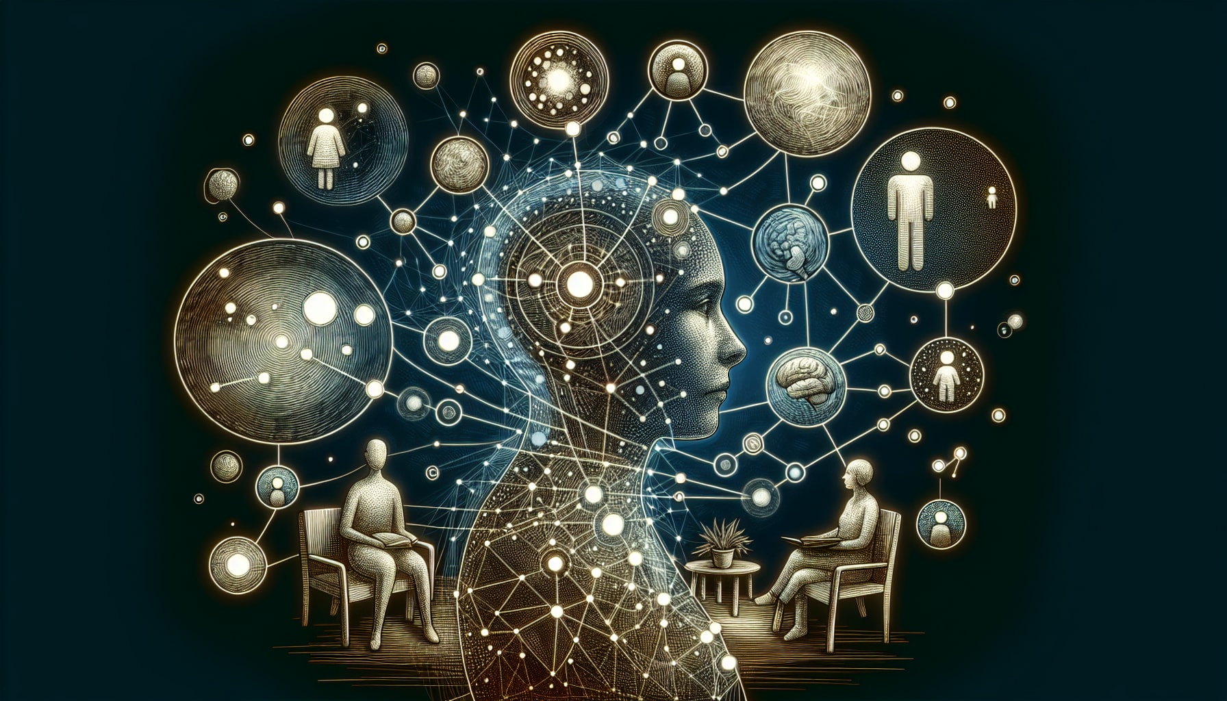 Illustration of psychodynamic psychotherapy