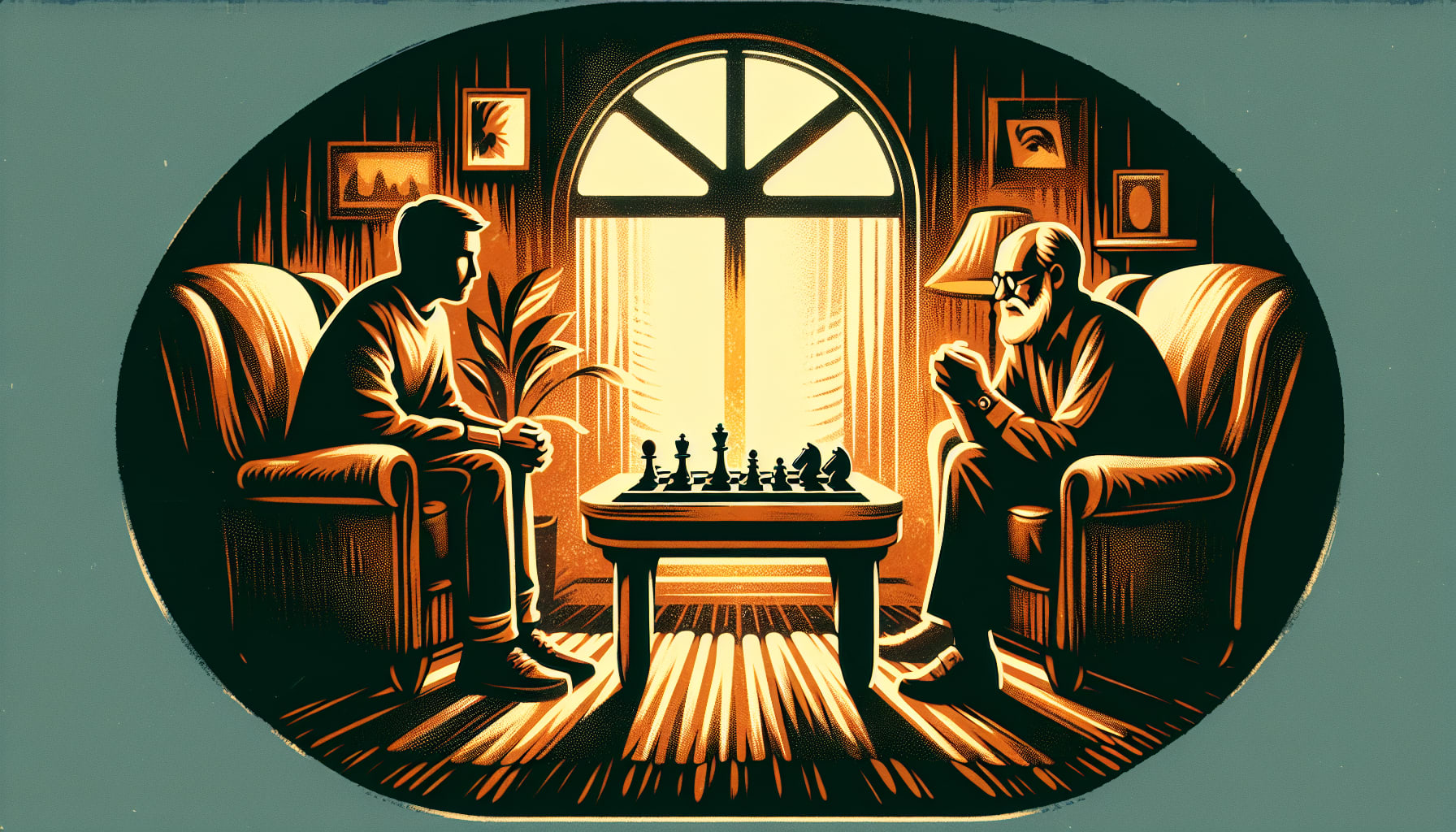 Illustration of San Francisco individual therapy session in DBT