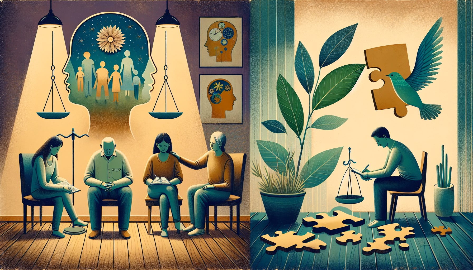 Illustration of the effectiveness of family therapy